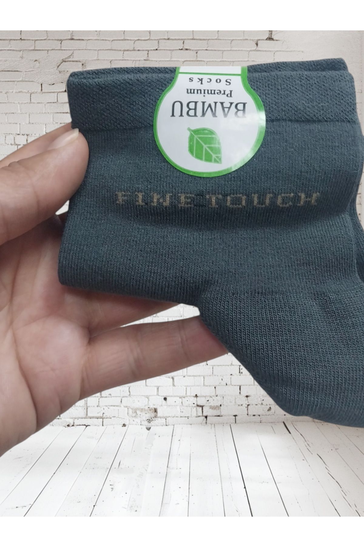Fine Touch 3 'lü Bambu Premium Çorap Seti - Doğal, Yumuşak Ve Nefes Alabilir Comfort Dikişsiz