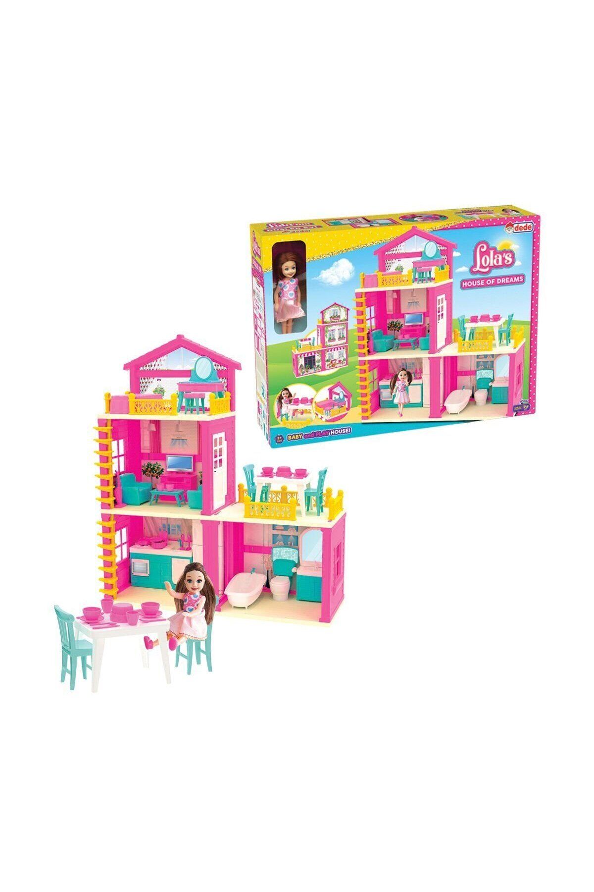 Easy Tedarik 03663 LOLA NIN DÜŞLER EVİ 3 KATLI