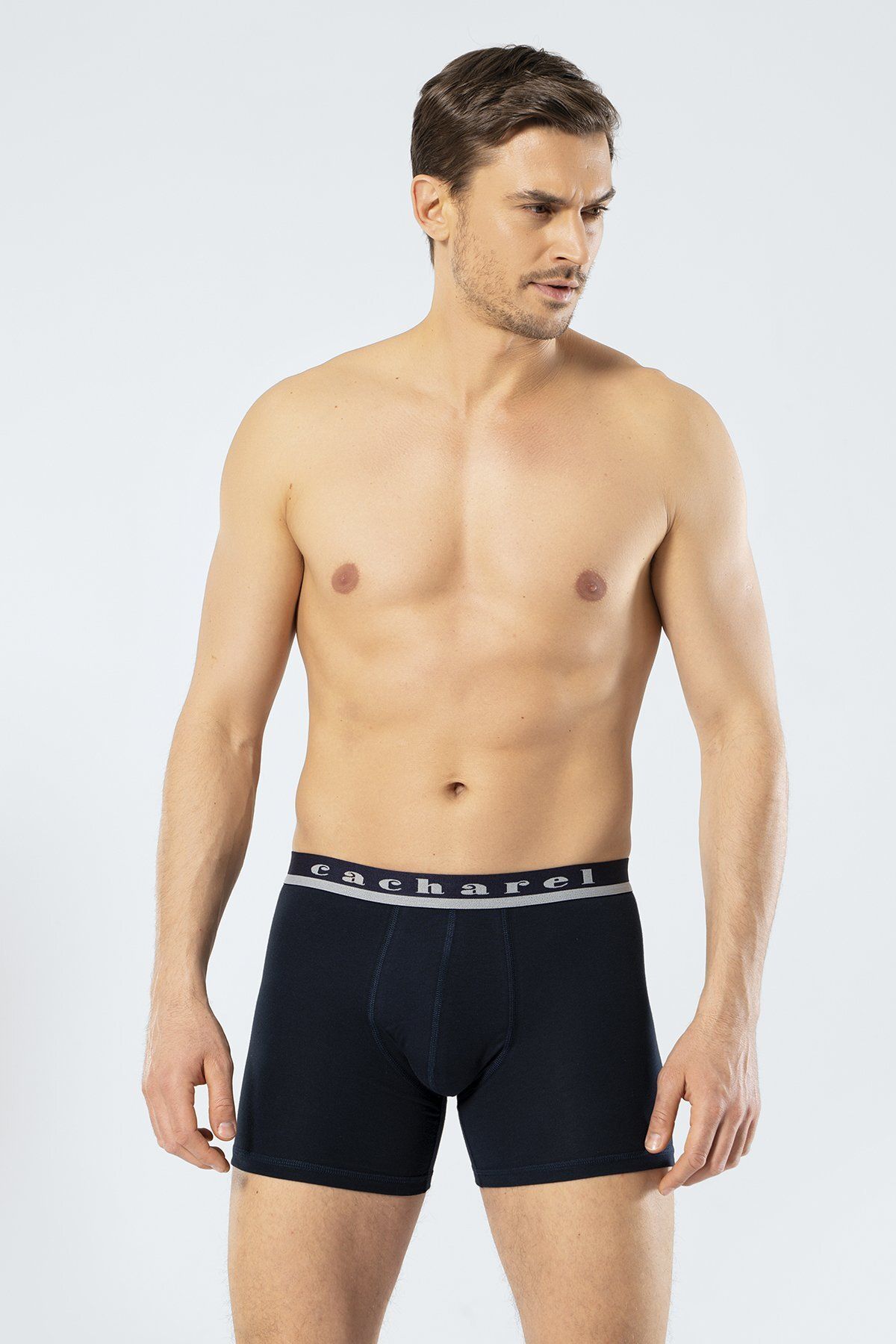 Cacharel Kemeri Cacharel Yazılı Erkek Boxer, %95 pamuk %5 likralı Erkek Boxer