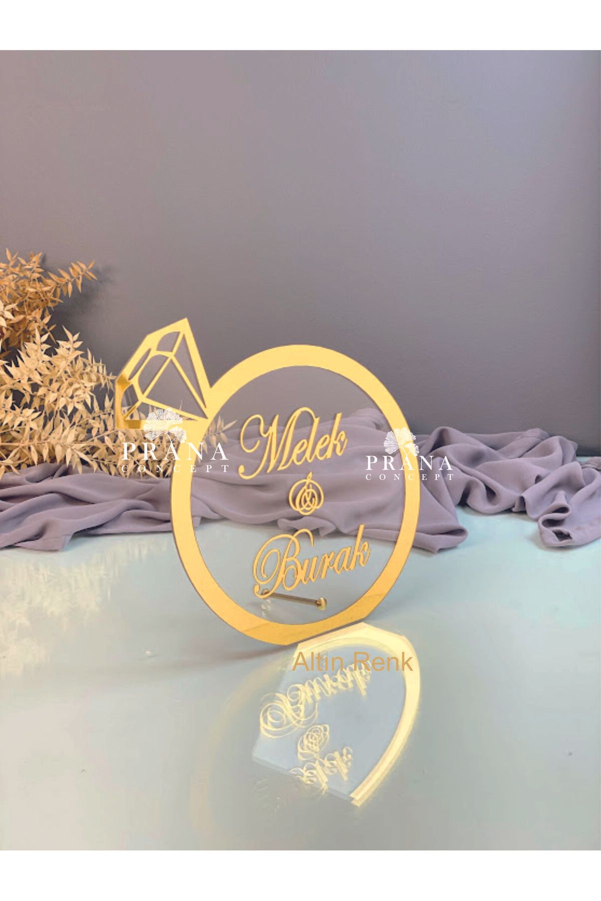 shop Yüzük Model Pleksi İsimlik Kişiye Özel Yazı Detaylı