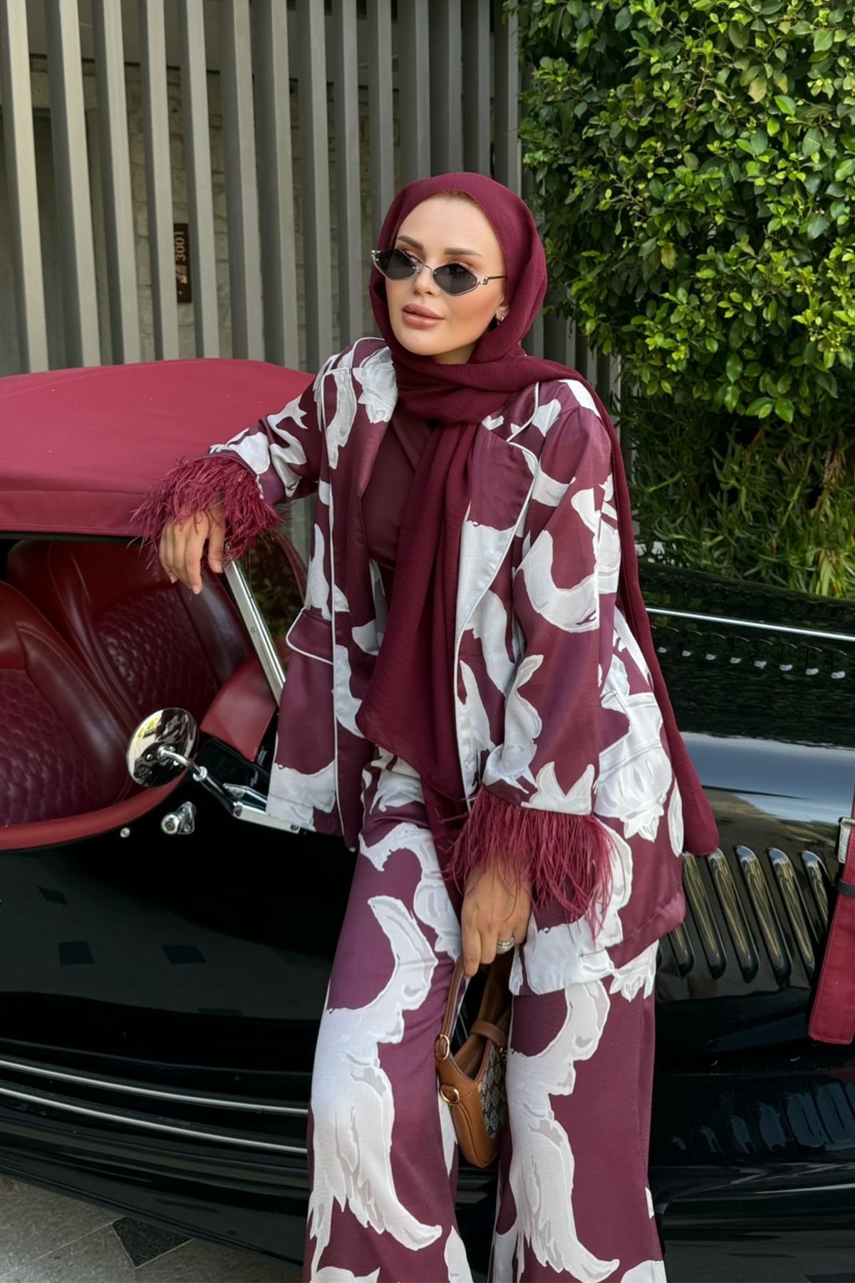 NAGE COLLECTION KADIN ŞIK WOOM PANTOLONLU TAKIM