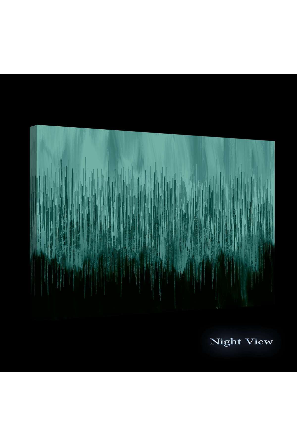 startonight-Tablou DualView Startonight Abstract Albastru Auriu, 80 x 120cm 2