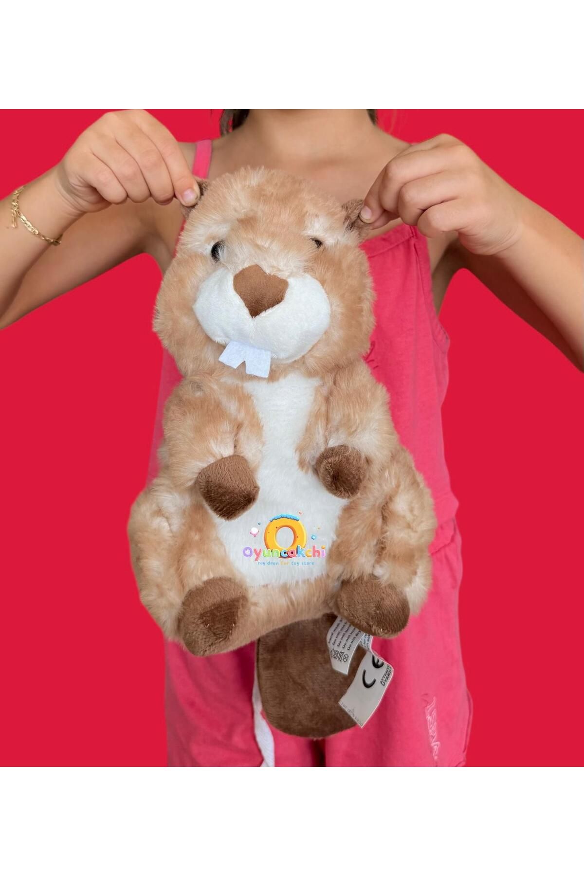 tmtoysandmore Sincap Sevimli Peluş Oyuncak Hayvan 23 Cm