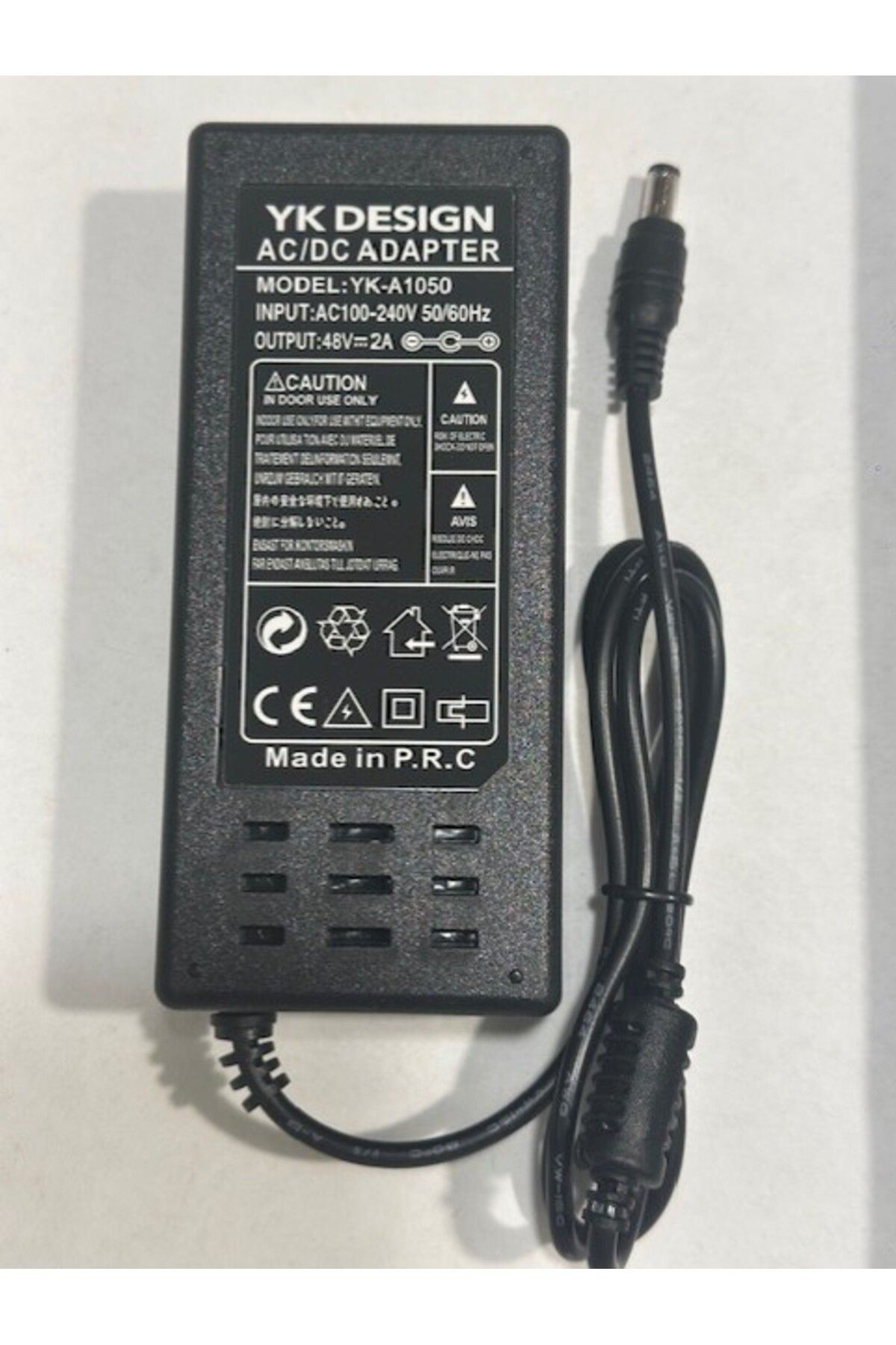 KEEPRO 48 volt 2 amper adaptör 48 v 2 a 5.5 mm 2.5 mm adaptör