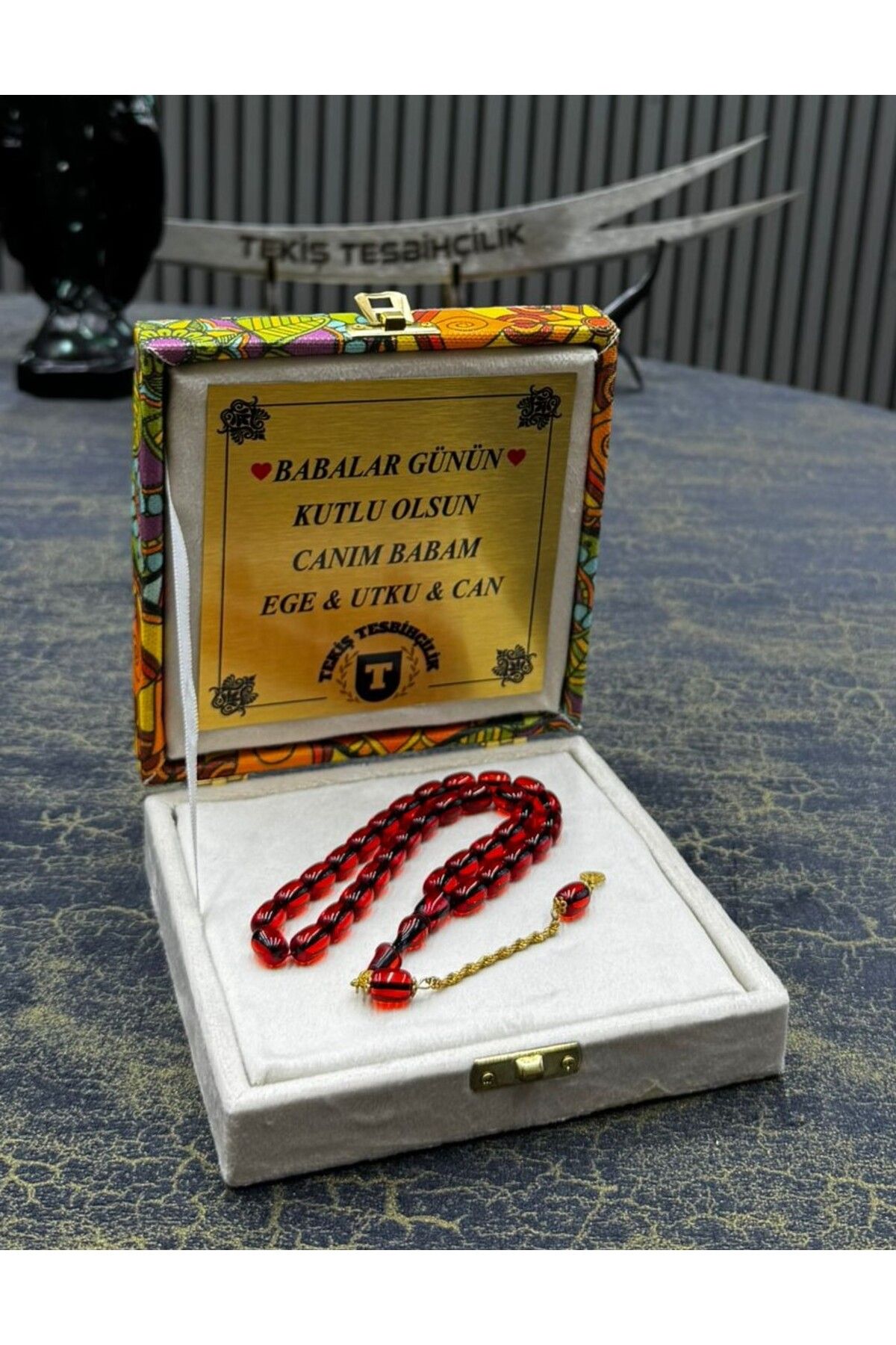 tekişcollection kişiye özel tasarım tespih kutusu soru sor kısmından belirtiniz