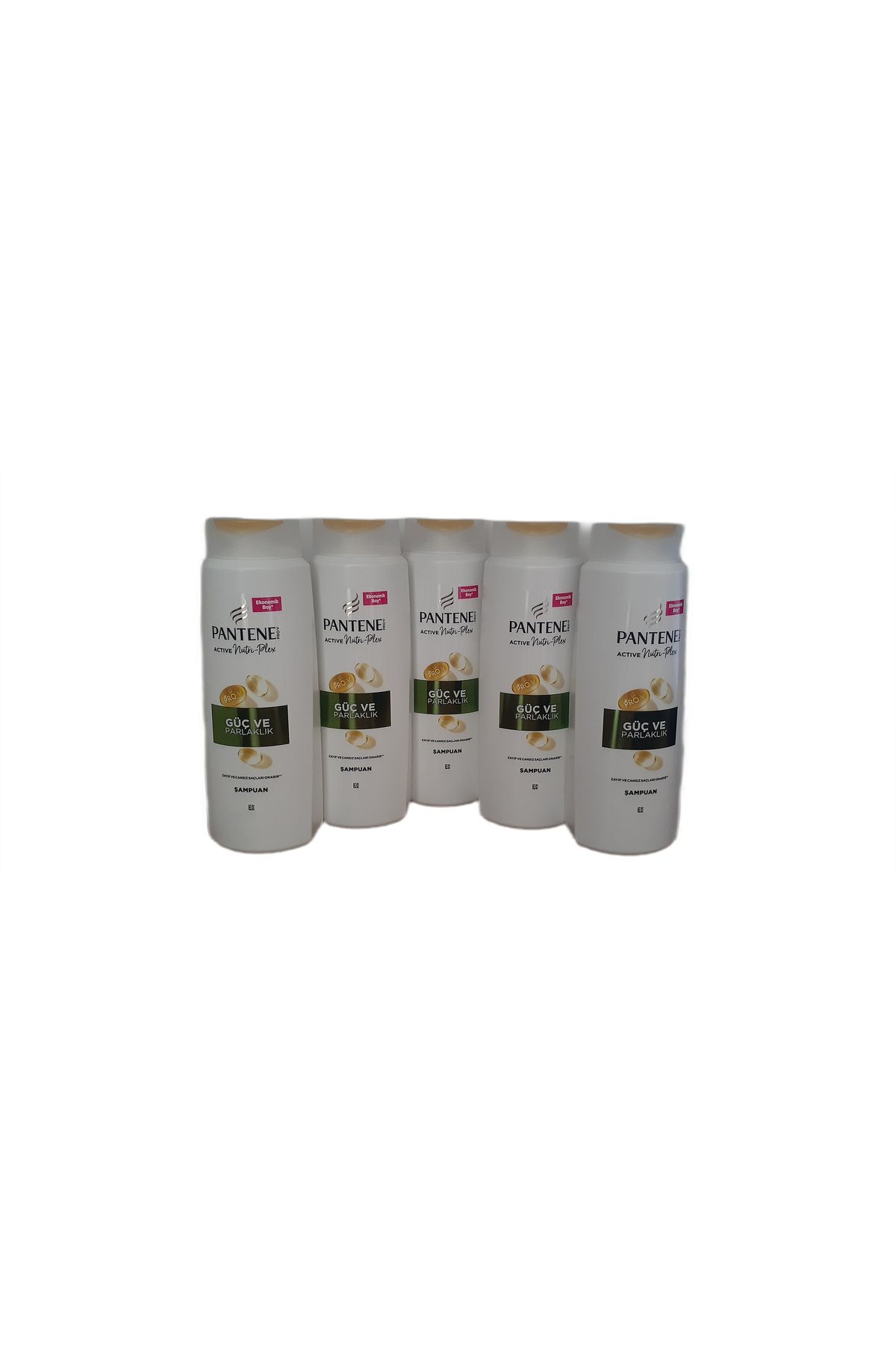 Pantene GÜÇ VE PARLAKLIK ŞAMPUANI 625 ML X 5 ADET