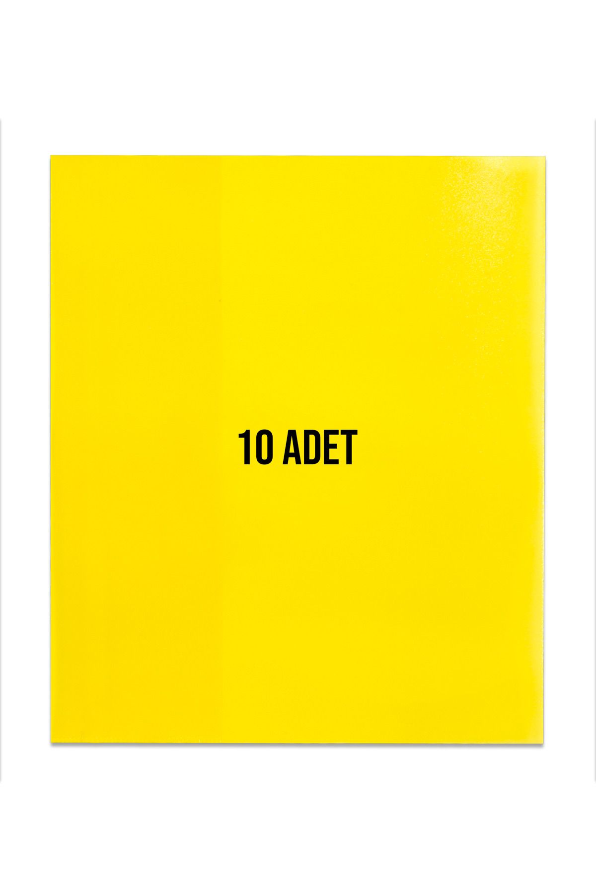 Noki Hazır Yapışkanlı Defter Kabı A4 Şeffaf 10'lu