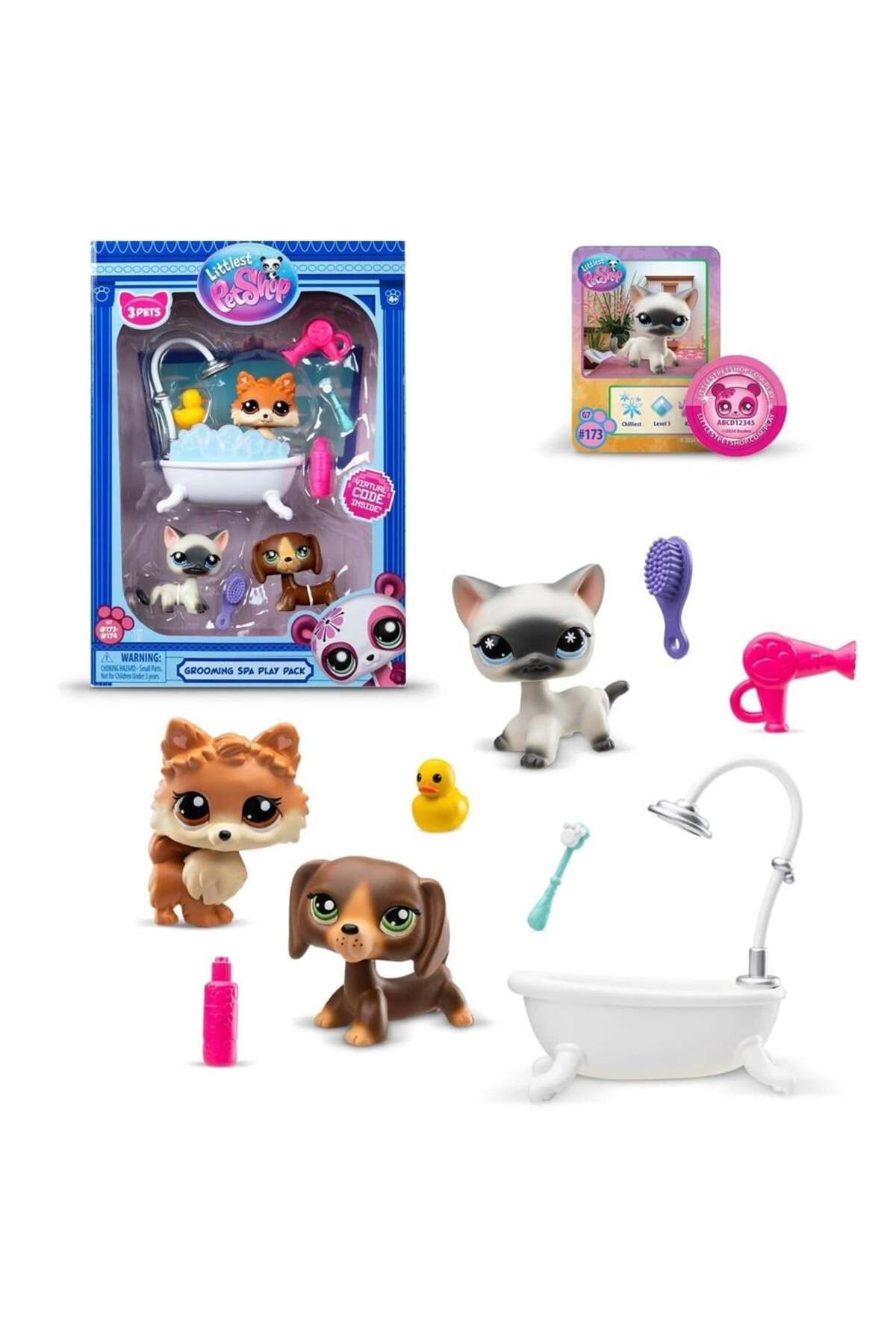 Sunman Oyuncak Littlest Pet Figür Minişler 3 Lü Paket 00006384