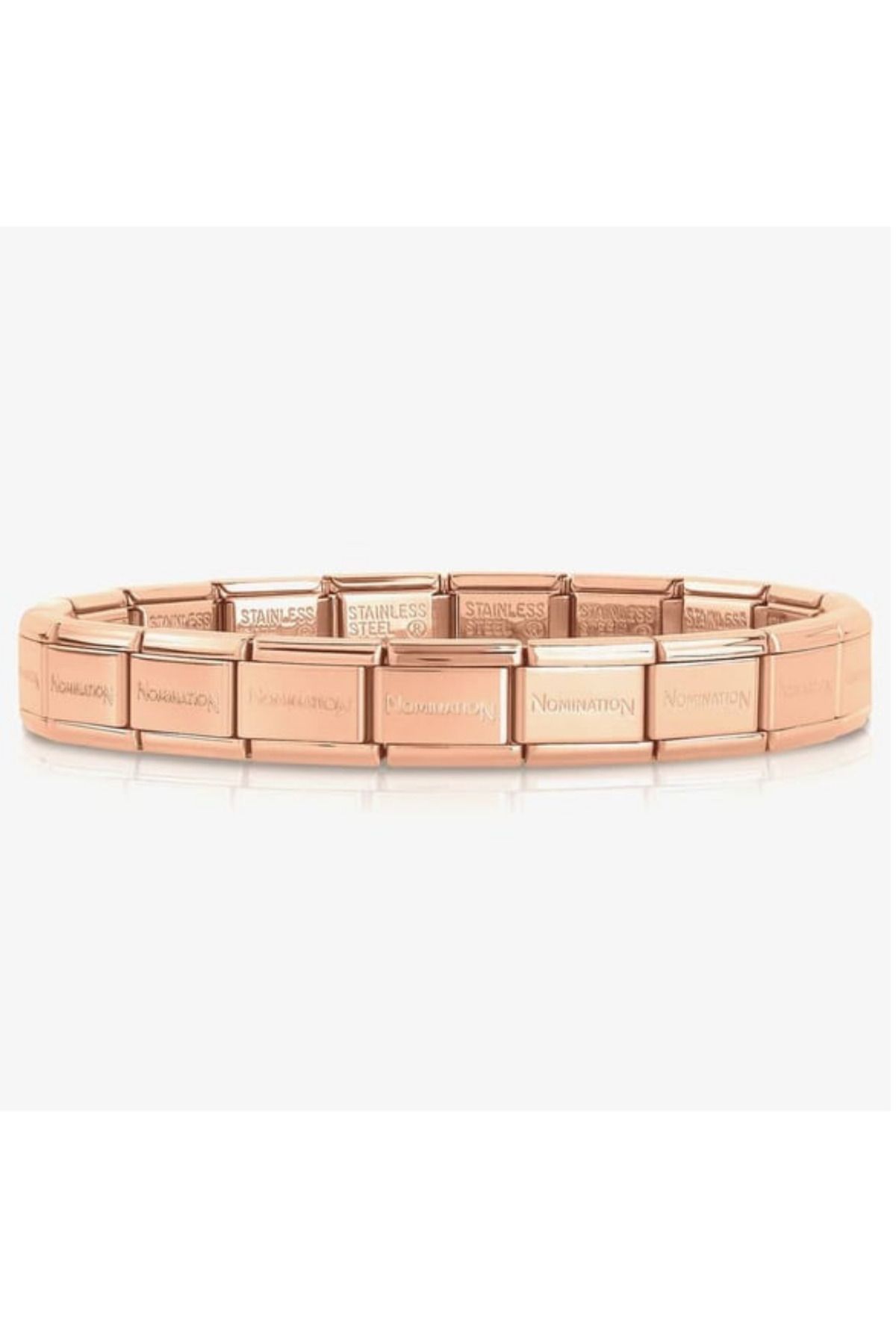 Bijutek İtalyan Charm Çelik Bileklik Paslanmaz, Kararmaz, Unisex