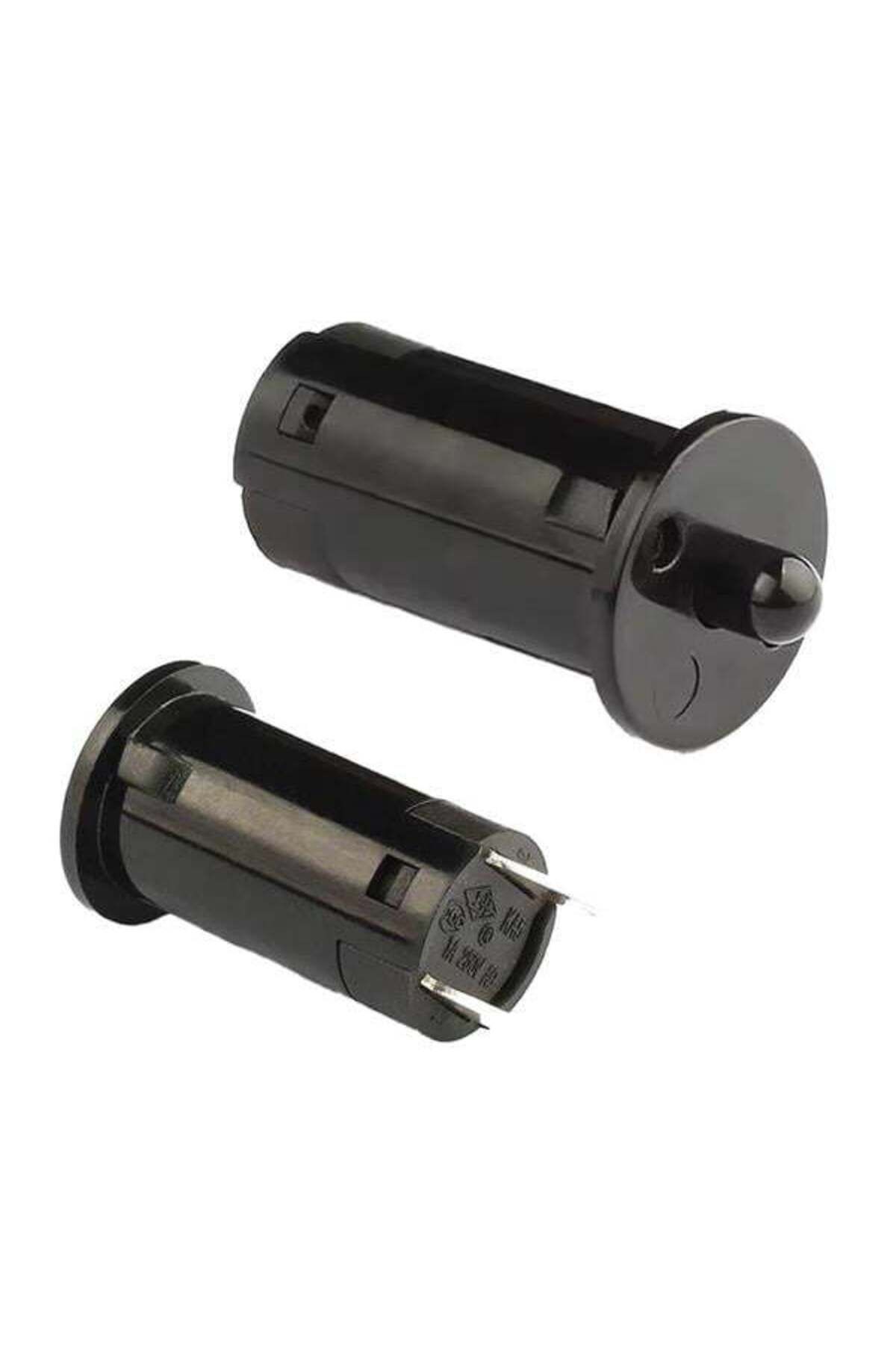 Zayla IC-187A Kapak Switch Ø12mm (NC) Normalde Kapalı Kontak PBS-25B Siyah