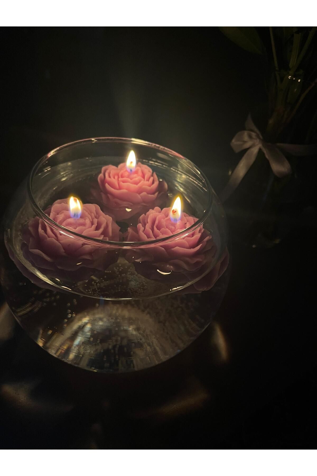 Elioure Renkli Yüzen Mum, Eğlenceli ve Romantik Hediye, Şakalı Tasarım