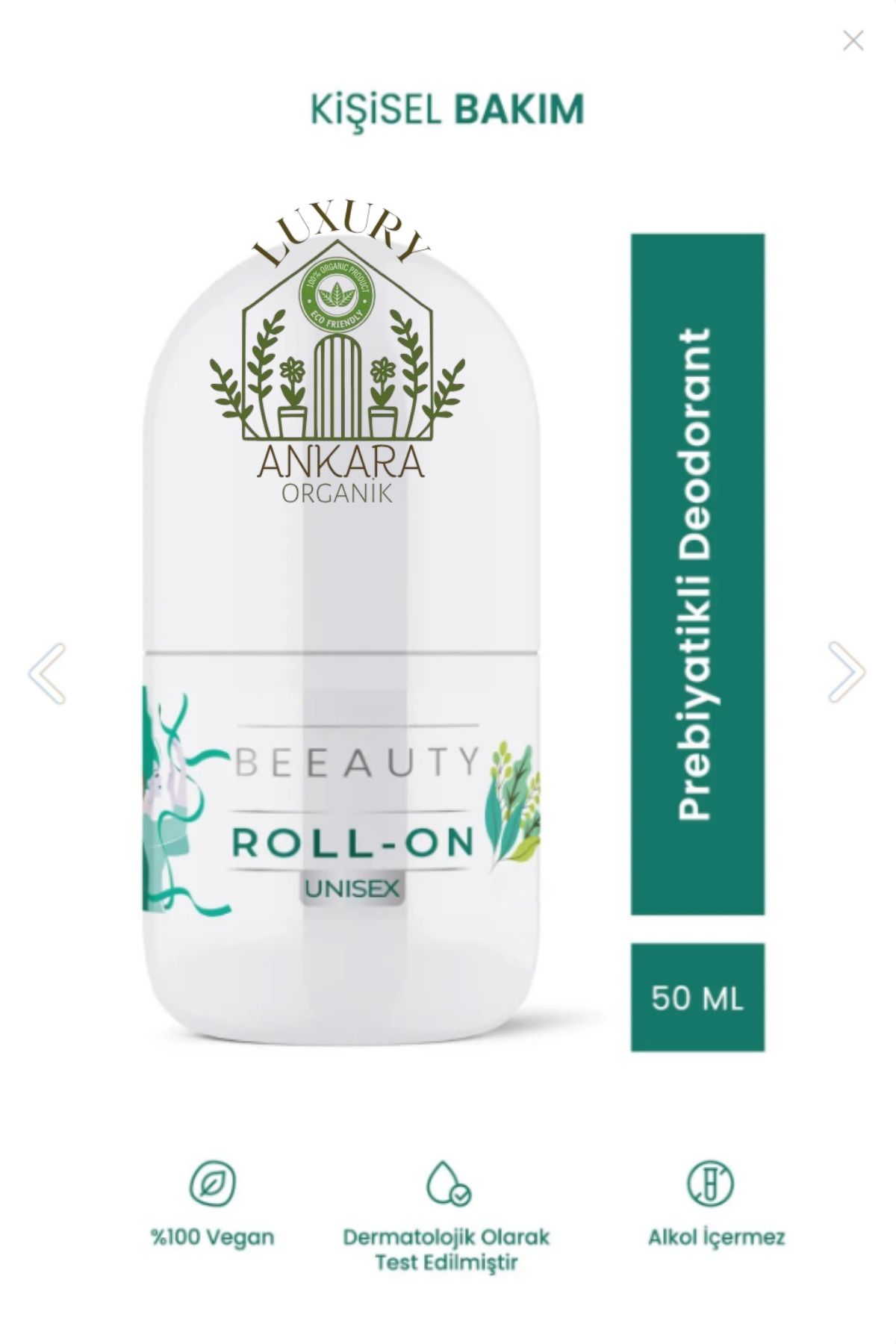 Ankara Organik Probiyotikli Deodorant