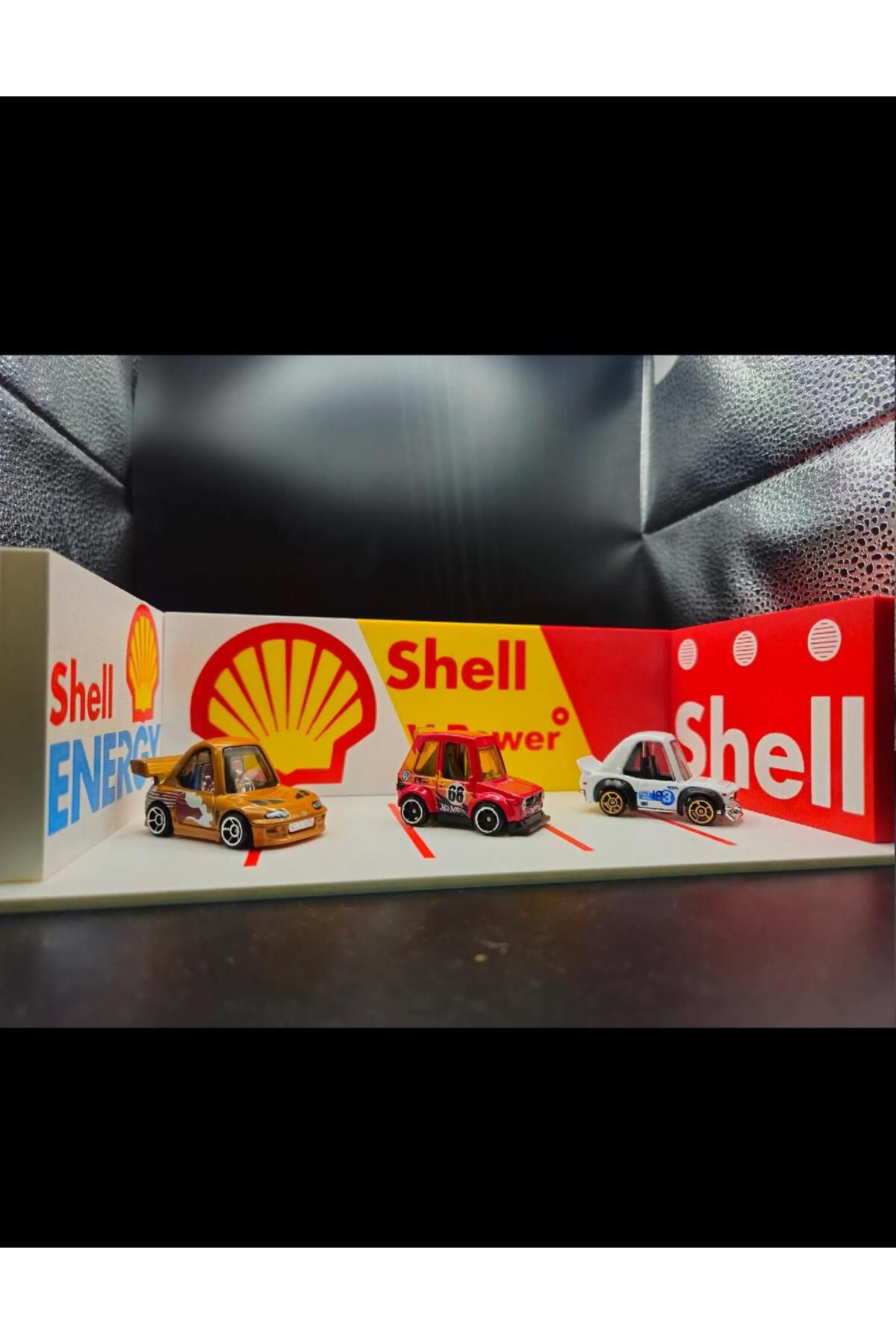 KARAHASANOĞLU MAKİNE Shell 1:64 Diorama Garaj