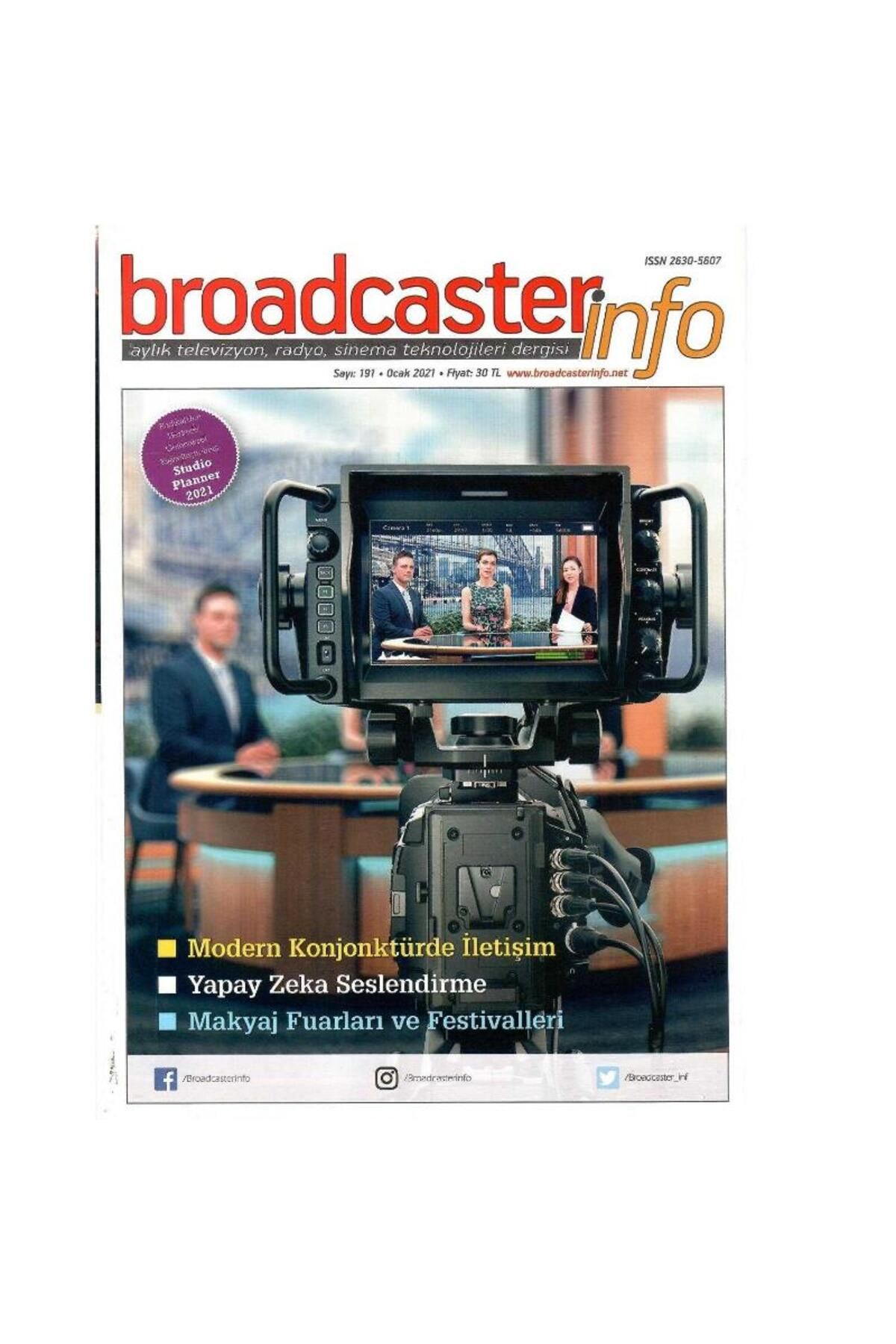 Kişisel Yayınlar Broadcasterinfo:-Yapay Zeka Seslendirme(Sayı:191-Ocak 2021 Retro Koleksiyon Eski Baskı)