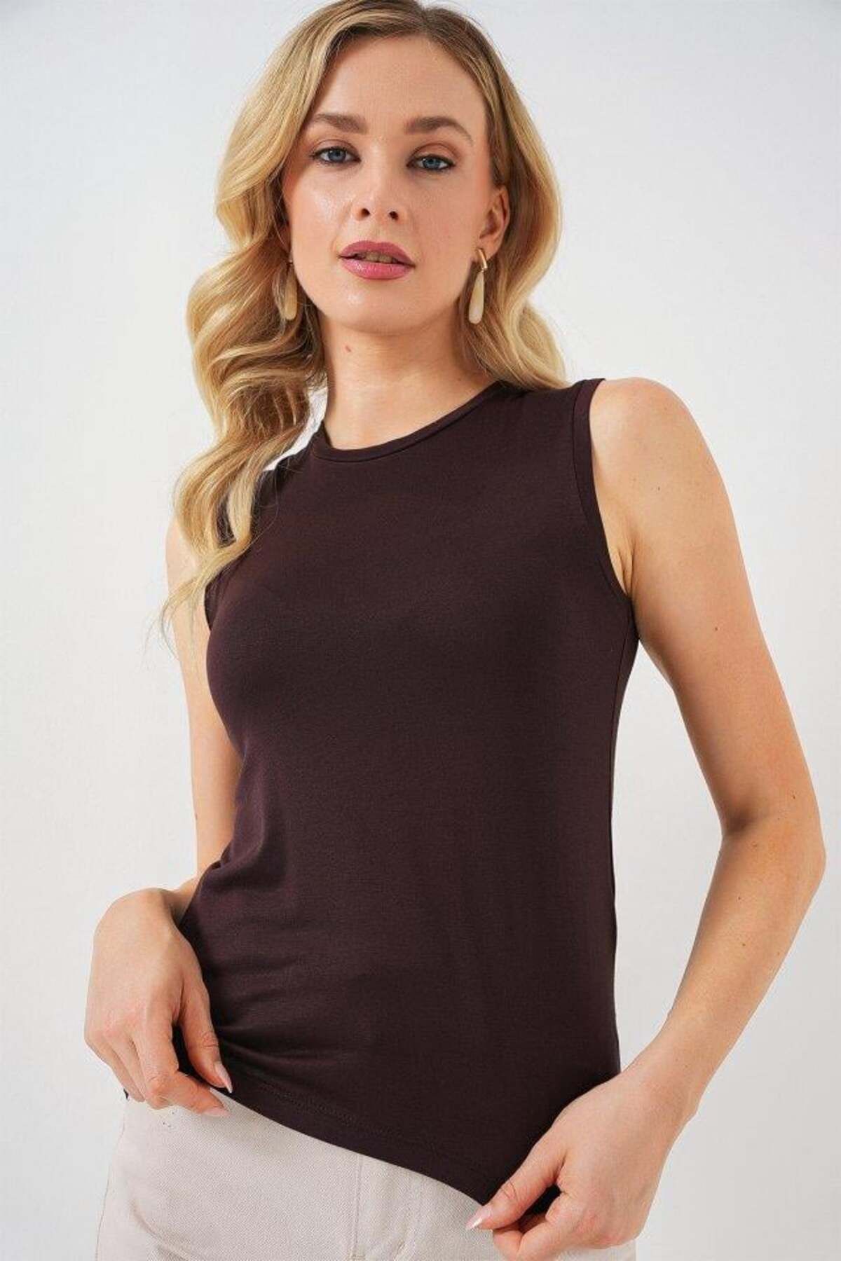 modamtn Kolsuz Body 4347 - Kahverengi