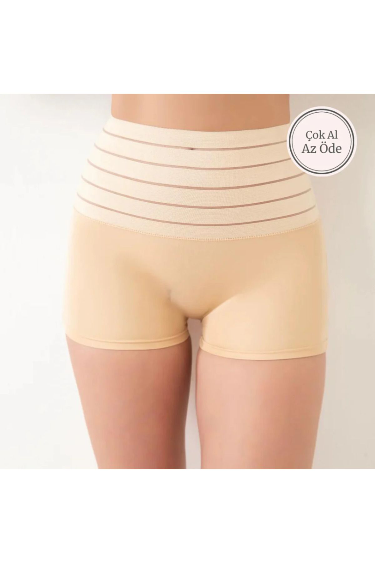 Sekors Korse Boxer | Ekstra Sıkılaştırıcı & Toparlayıcı | Duruş Düzeltici | Krem & Siyah