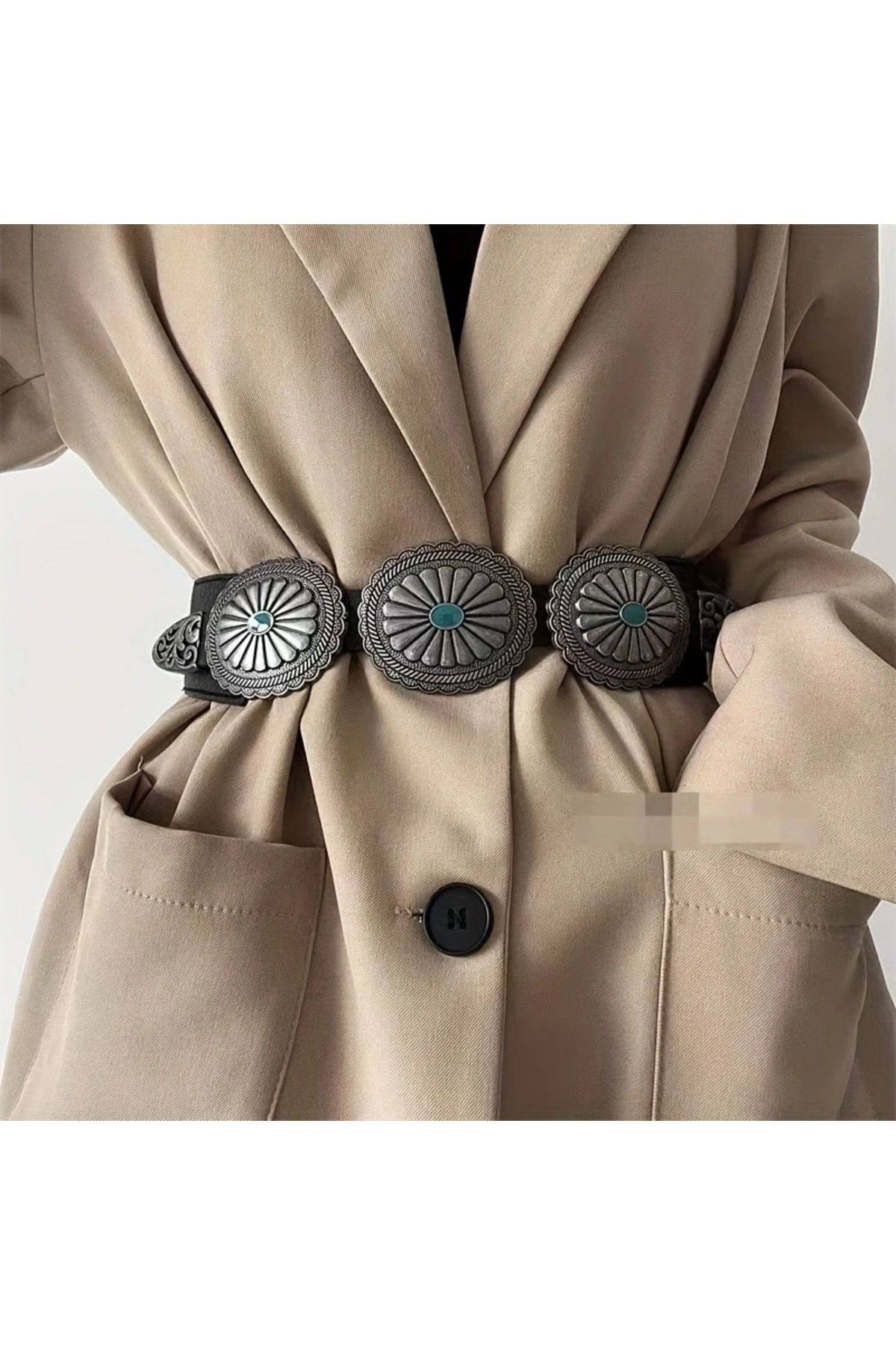 MİLALAZO Boho-Şık Kadın Kemerleri Vintage Bohem