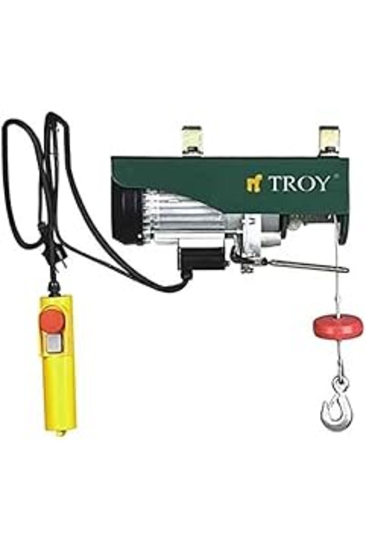 Qedii Troy T 19700, Elektrikli Vinç, Yeşil, Gri