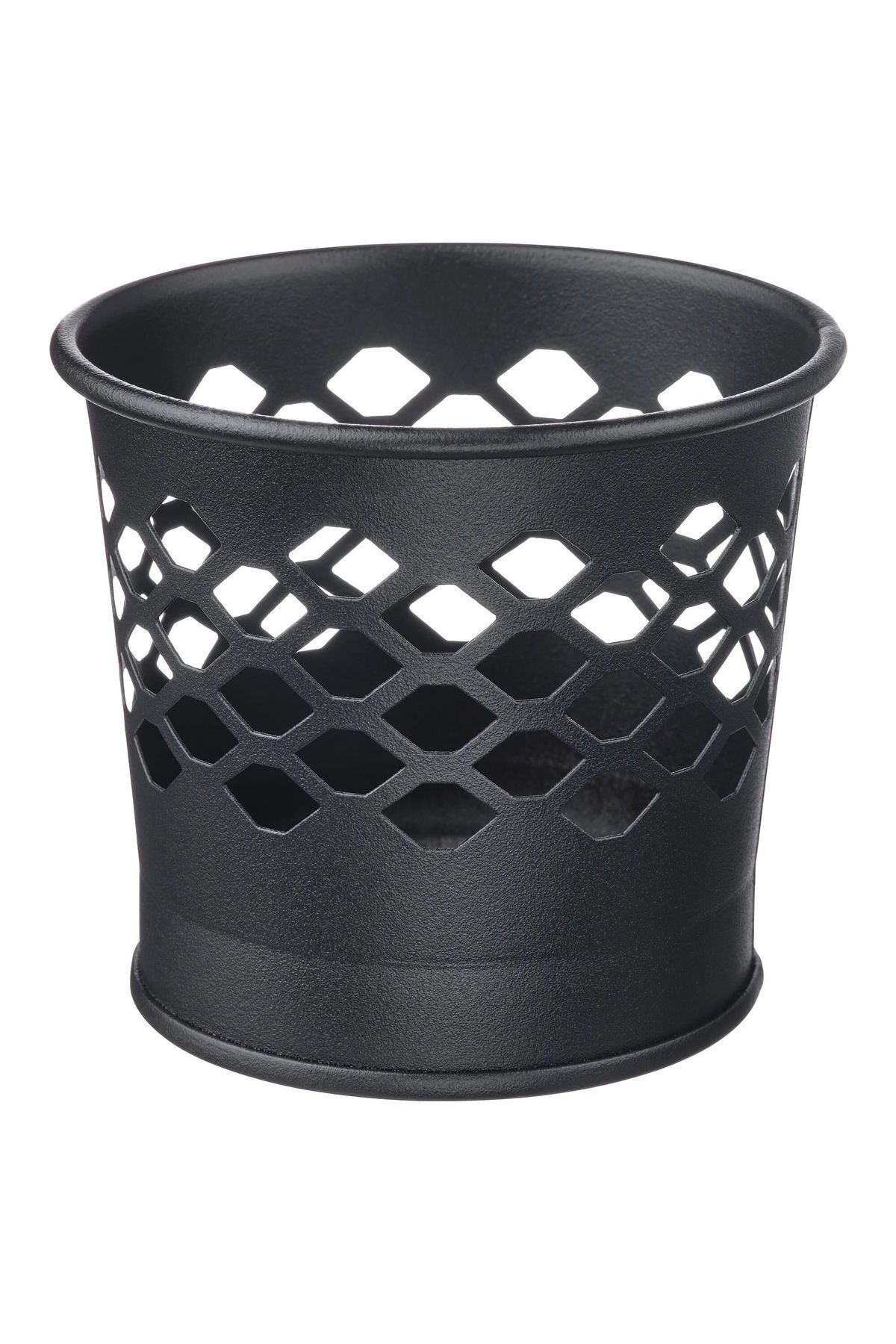 Elioure Şık 7 cm Tealight Mumluk, Antrasit Renk, Evinize Şıklık Katacak Tasarım