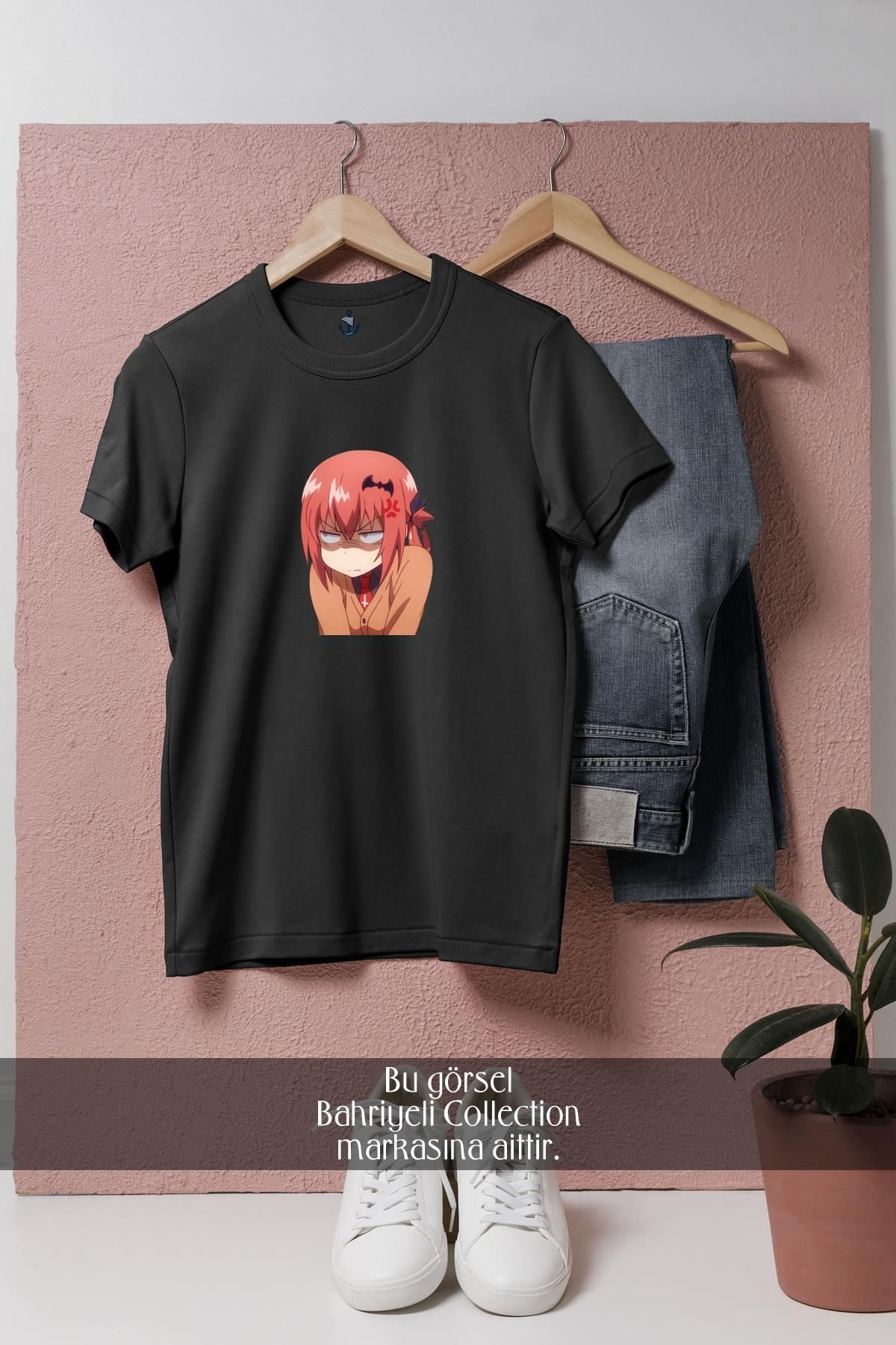 Bahriyeli Collection Oversize Satanachia Anime Tasarımlı Unisex T-Shirt