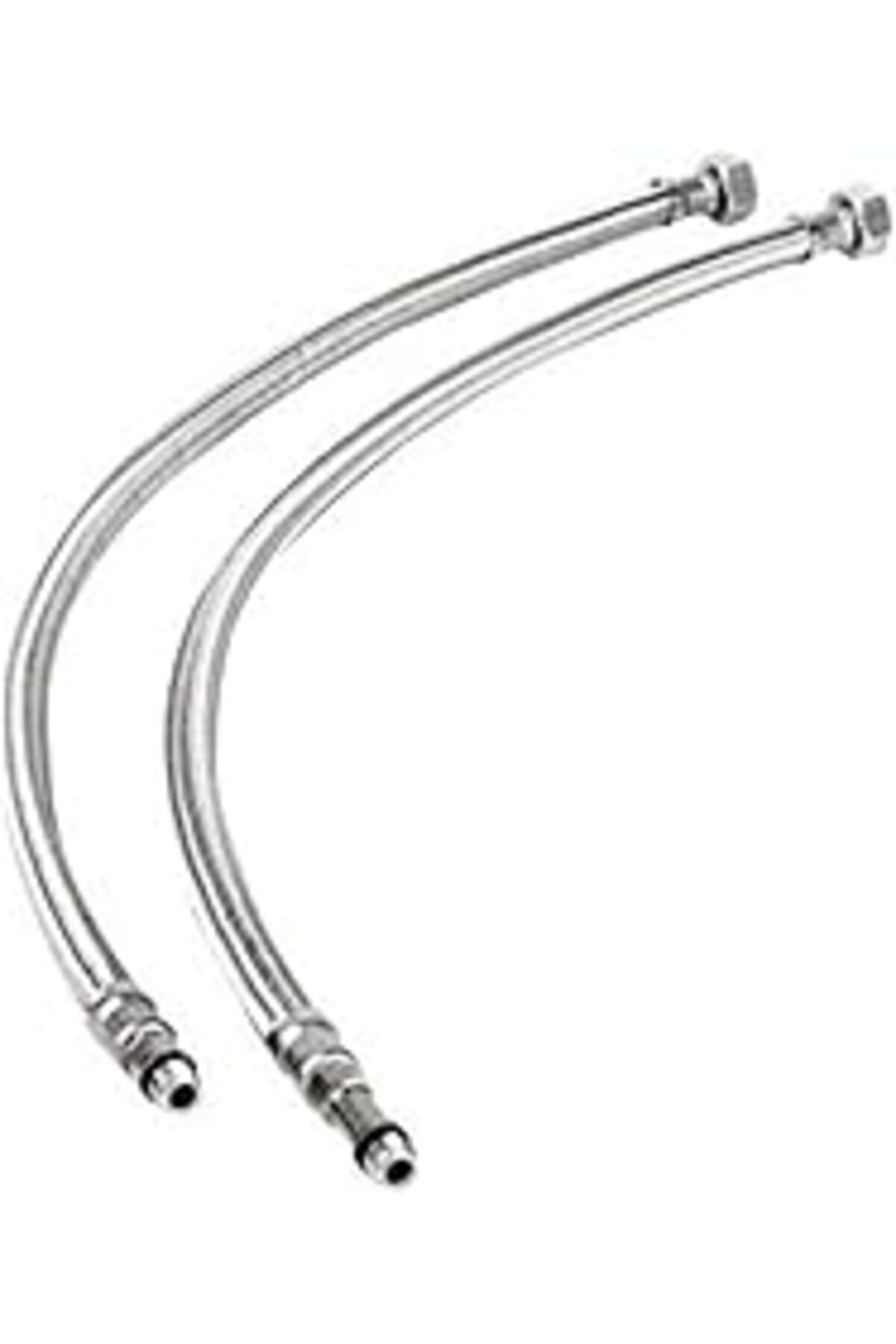 Pazarcan Batarya Flex Hortum 3/8-M10 70 Cm Kısa Uç (2 Adet)