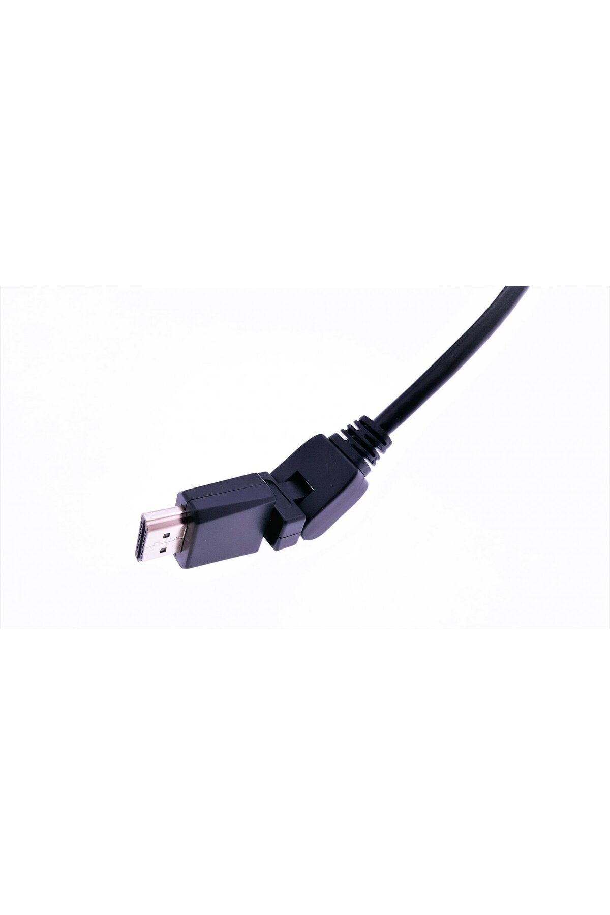 OEM-HDMI 1.2 Full HD Cable, 3m - With 360° Rotating Adapters - Solution for Connections in Narrow Spaces 2