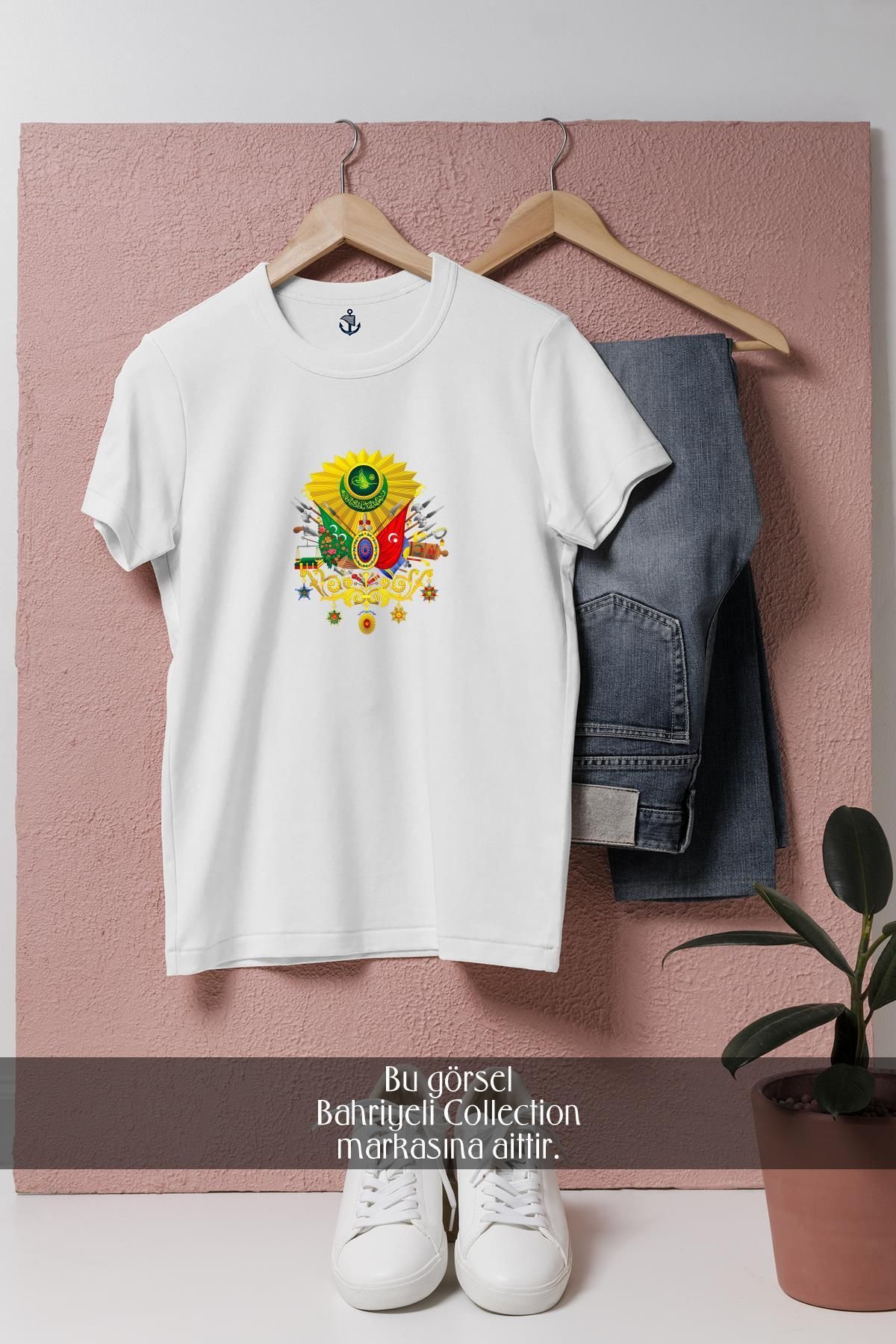 Bahriyeli Collection Oversize Osmanlı İmparatorluğu _ Ottoman Empire Tasarımlı Unisex T-Shirt