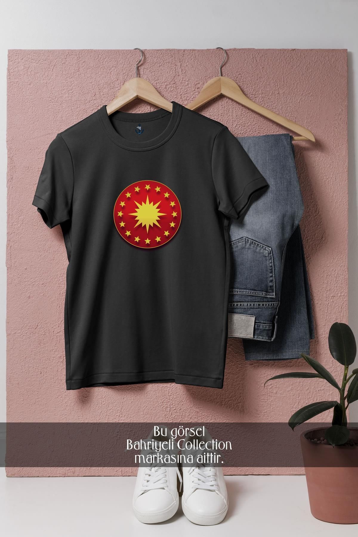 Bahriyeli Collection Oversize Tc Cumhurbaşkanlığı Tasarımlı Unisex T-Shirt