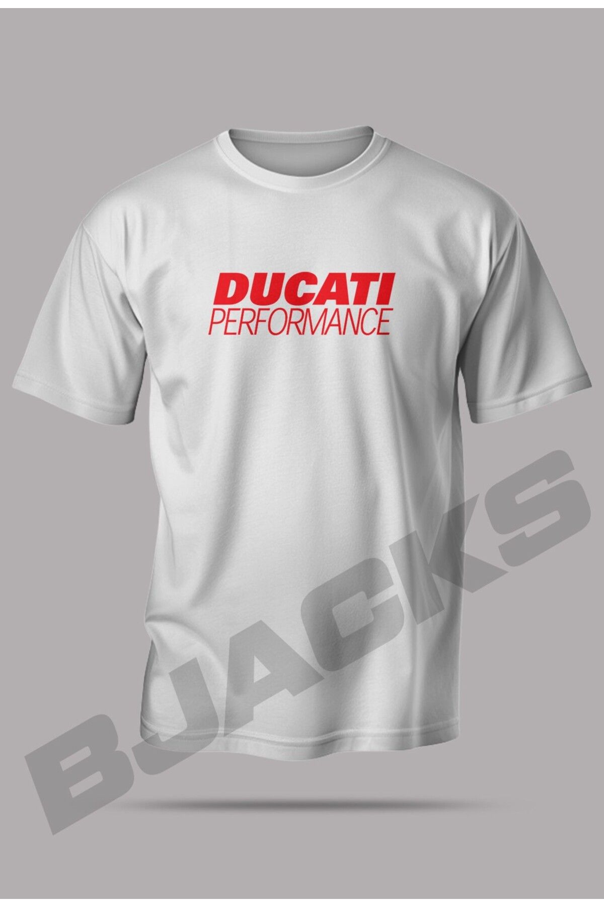 BJACKS Ducati Performance Premium Tişört - Ducati Tutkunlarına Özel