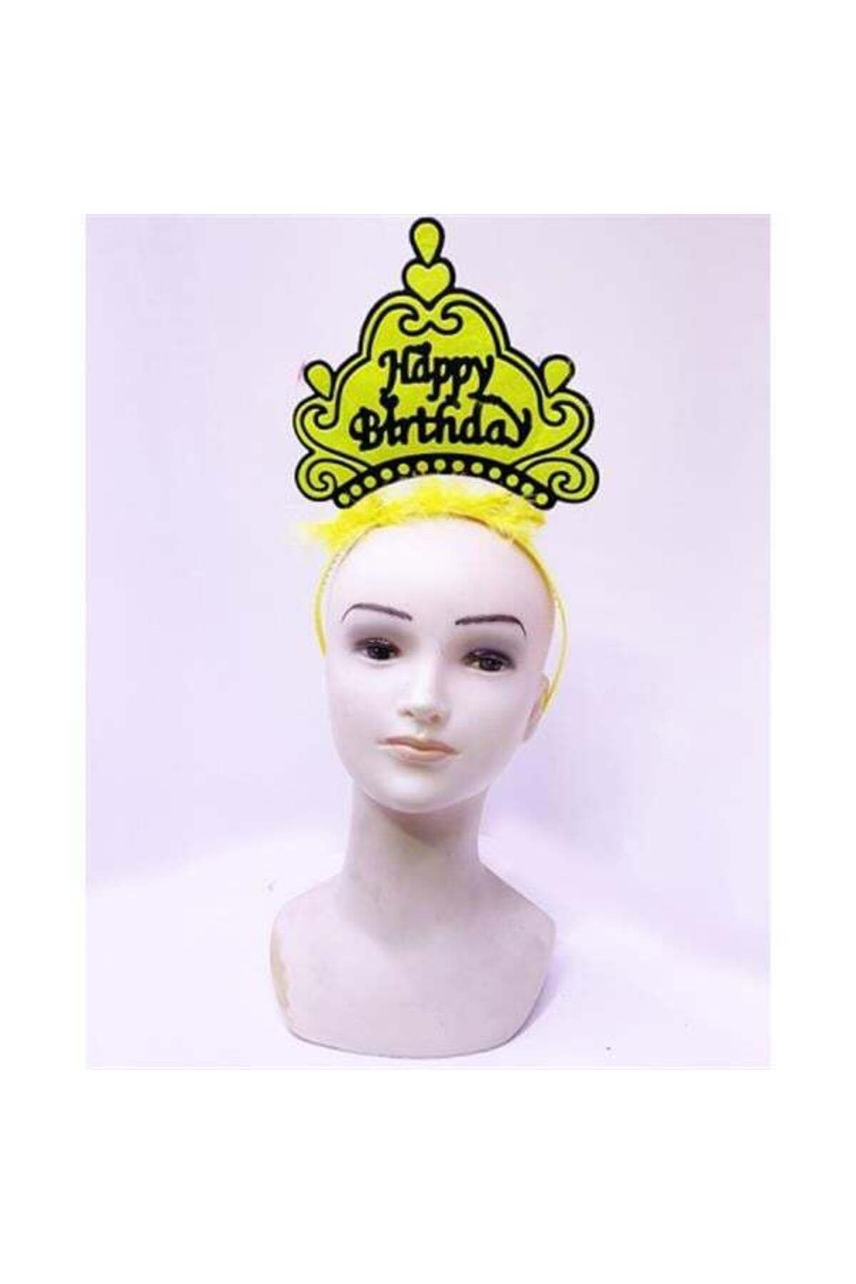 Emperium Happy Birthday Neon Sarı