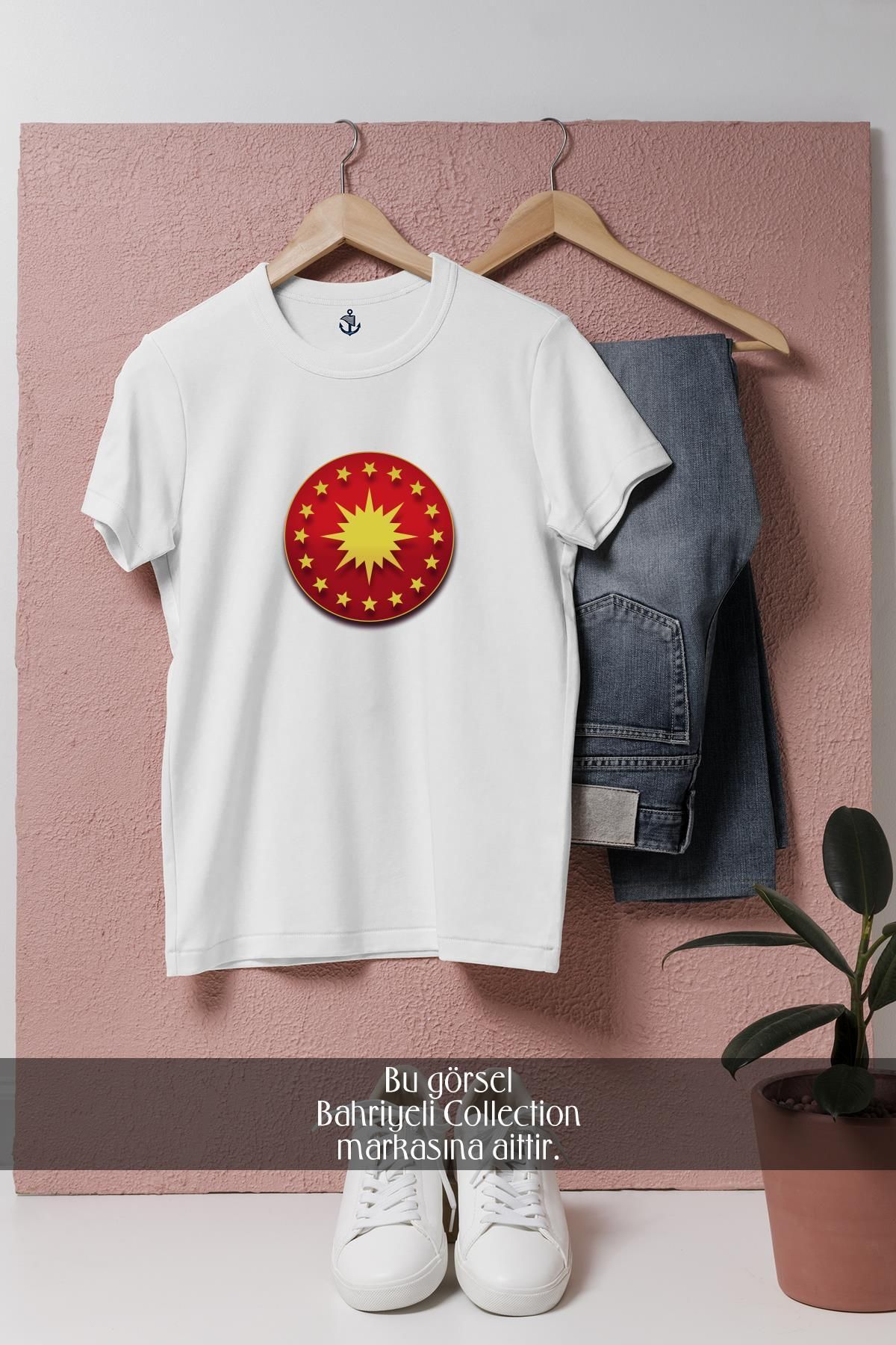 Bahriyeli Collection Oversize Tc Cumhurbaşkanlığı Tasarımlı Unisex T-Shirt