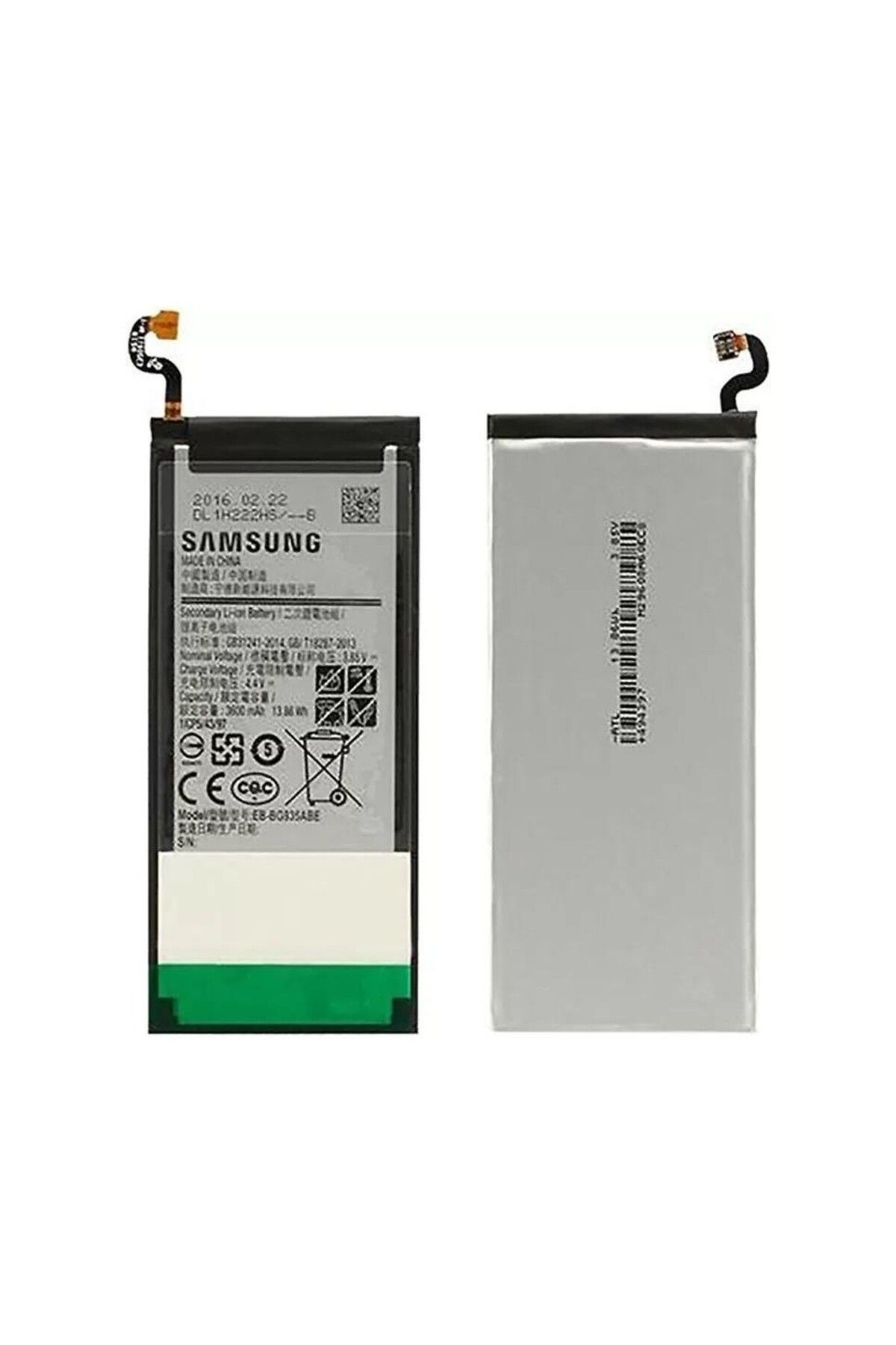 DNC TECH Samsung Galaxy S7 Edge G935f Batarya Pil Eb-bg935abe