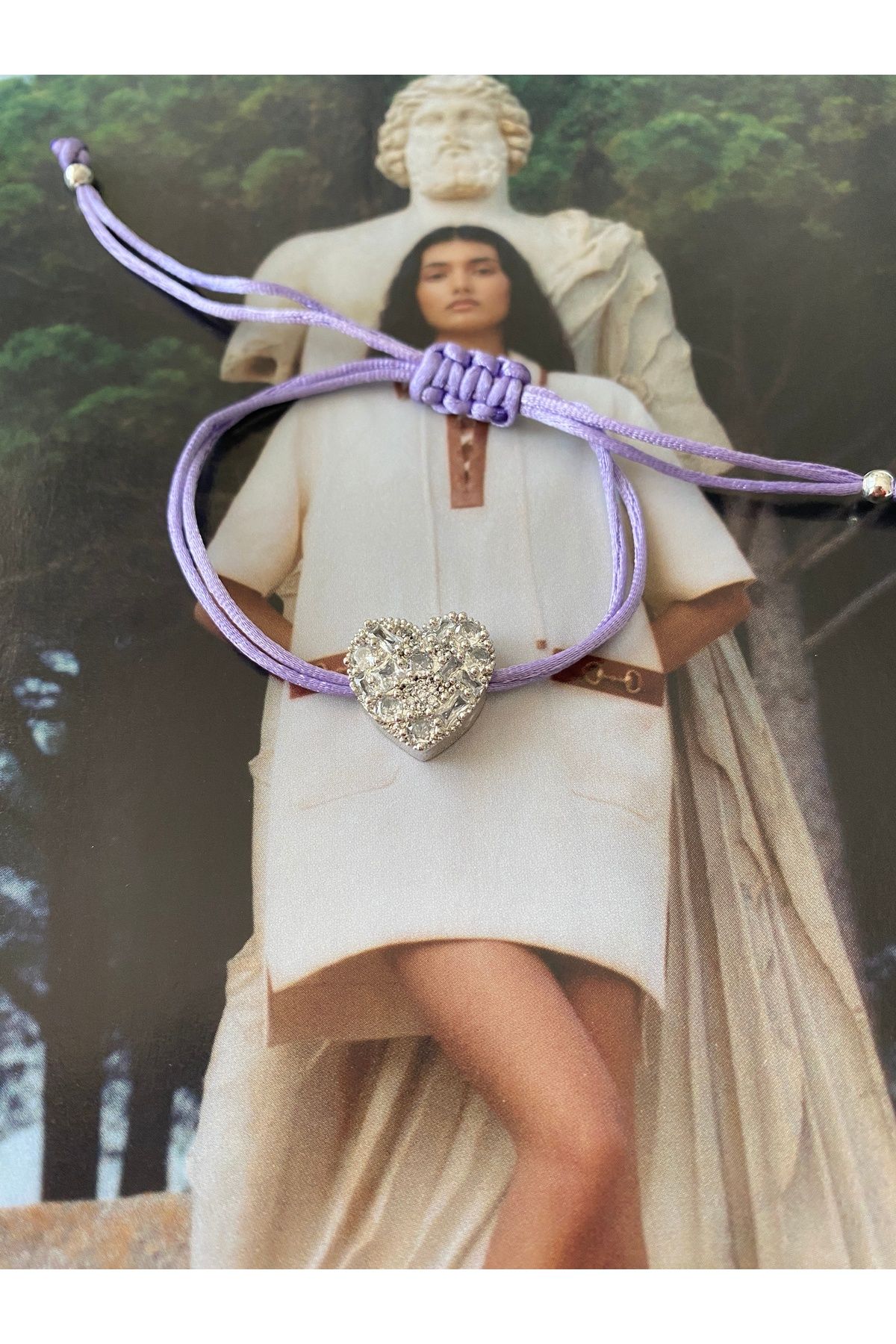 Pinery Jewels Taşlı İp Yazlık Kadın Bileklik – Modern ve Şık Tasarım