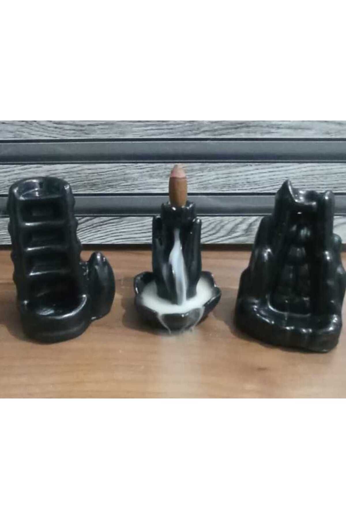 Elioure Mini Lotus, Mini Mayhoş Mistik ve Mini Dağ Geri Akış Şelale Tütsülük Seti