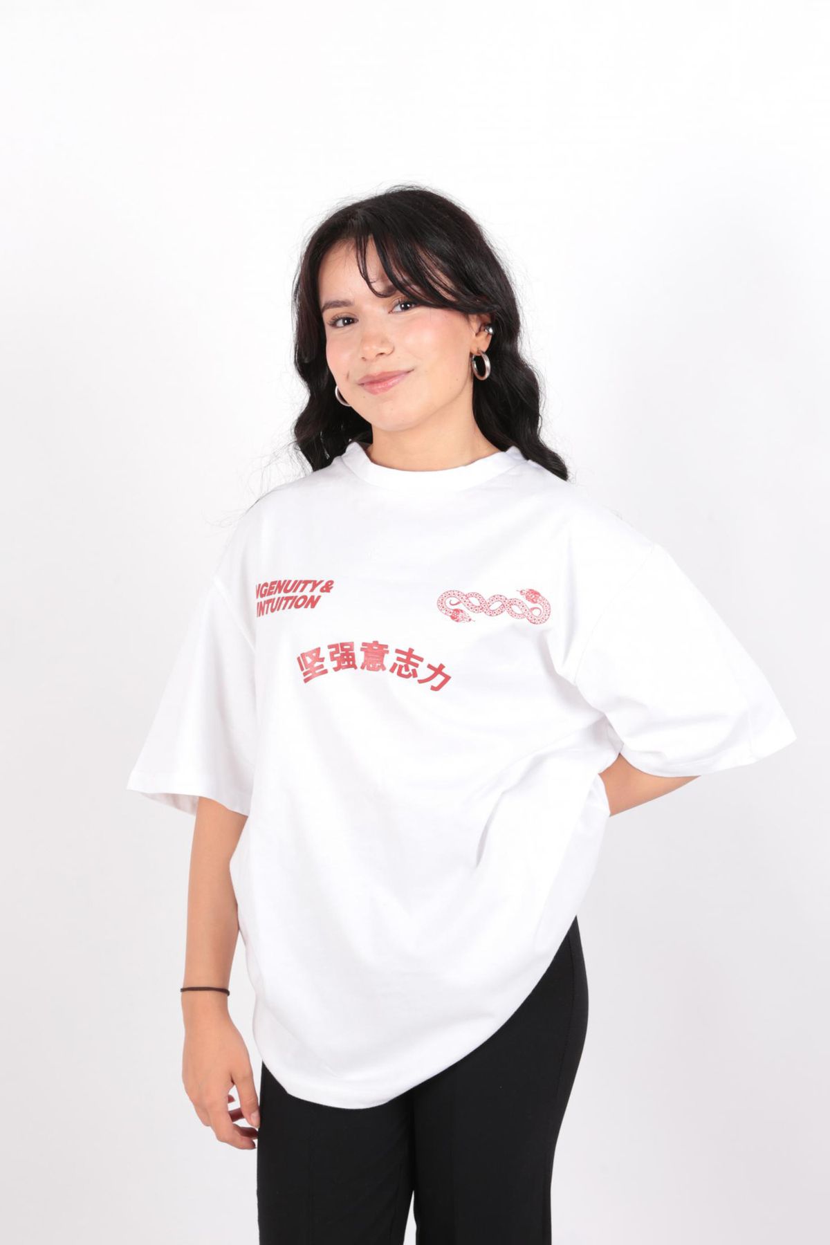 BUSEM S0017577 Kadın T-Shırt