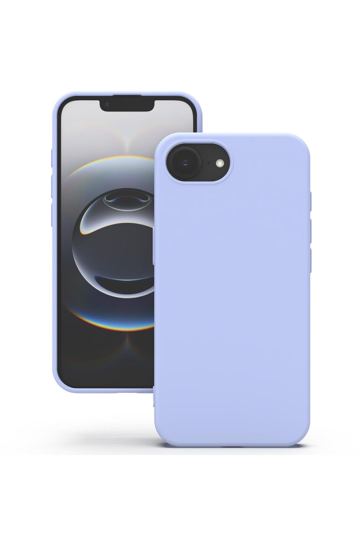 Coolacs Apple iPhone 16E ile Uyumlu Telefon Kılıfı Kadife Iç Yüzey Soft Tasarım Lansman Kılıf