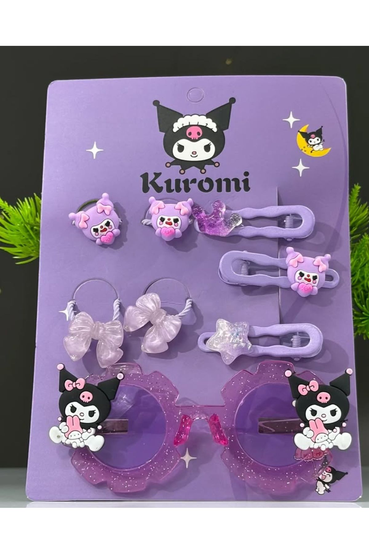 BUCHE Kromi Gözlük Toka Seti 8’li