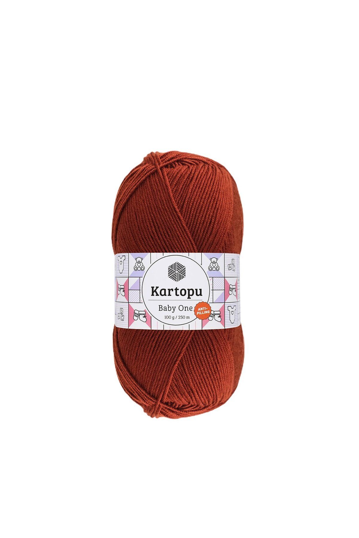 Kartopu Baby One %100 Anti-pilling Bebek İpi K832 Taba