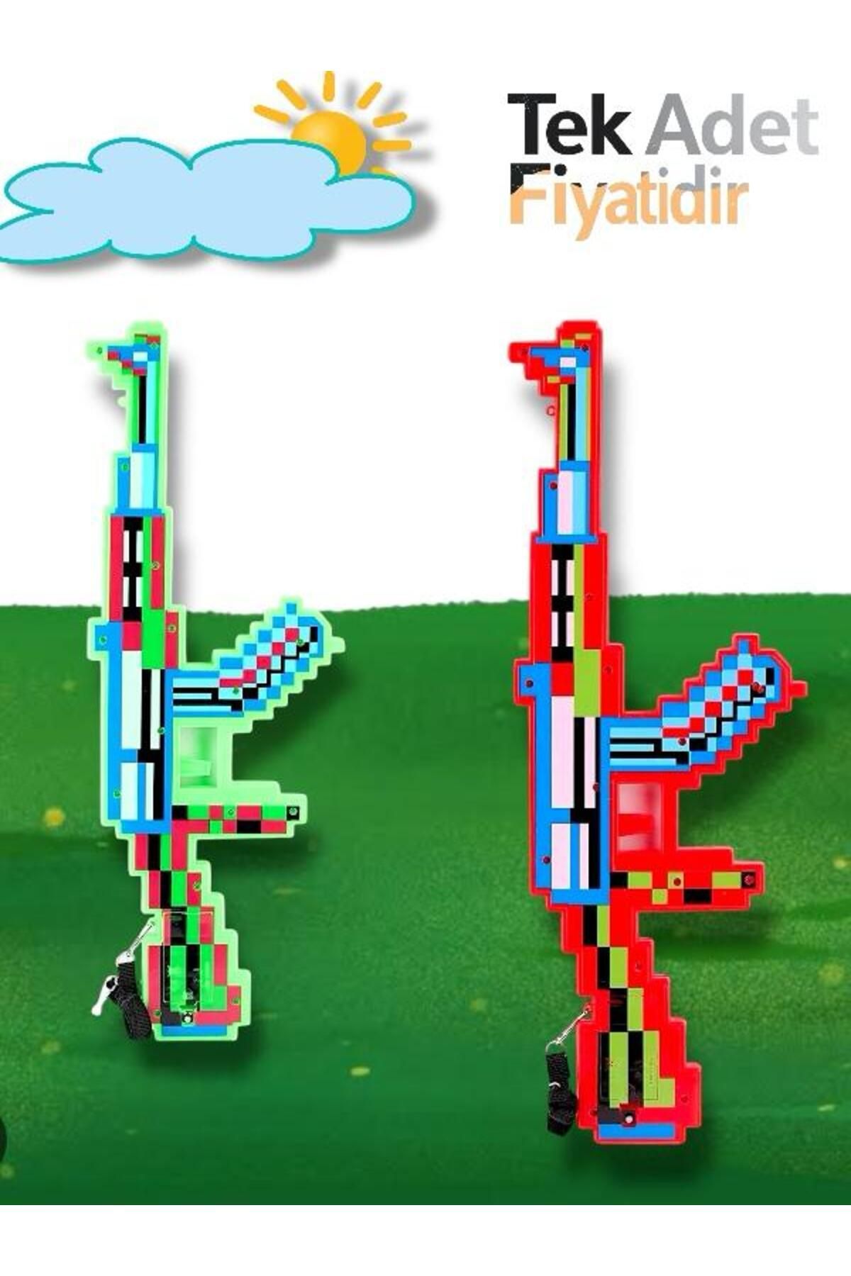 SAZE FCN-006 Lego Görünümlü Işıklı Oyuncak Silah