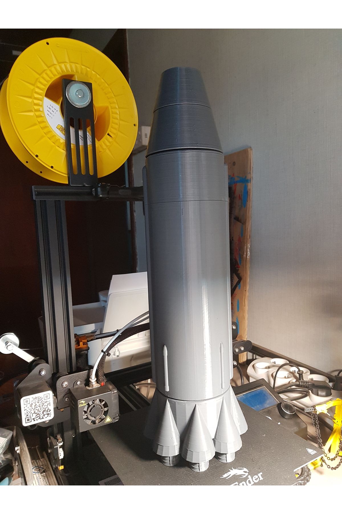 talaşoğlu Kerbal Uzay Programı Modüler Roket Parçaları 1:50 Çok Büyük Birinci Aşama