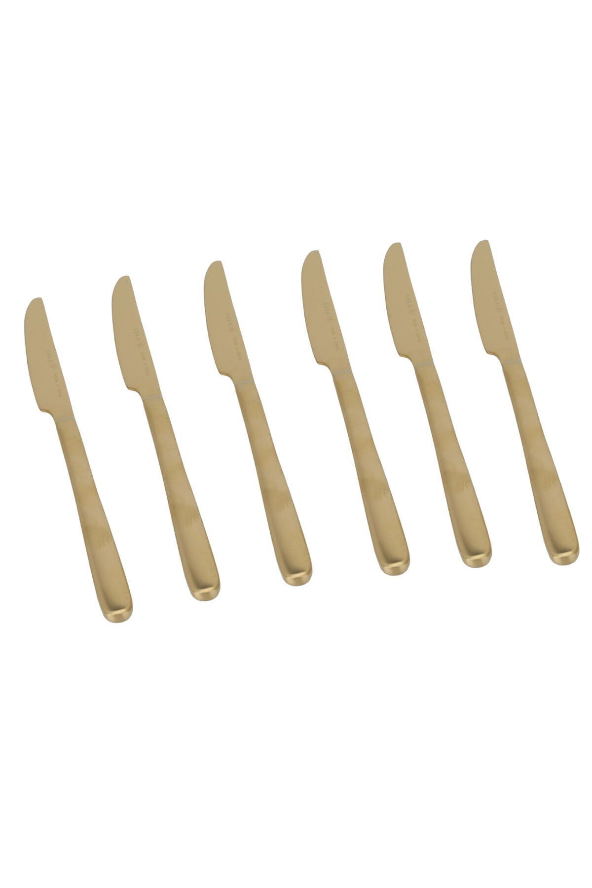 Alsaif Gallery-Ibiza Steel Gallery Sword Spoon Set, Plain, 30 Pieces - Gold 3