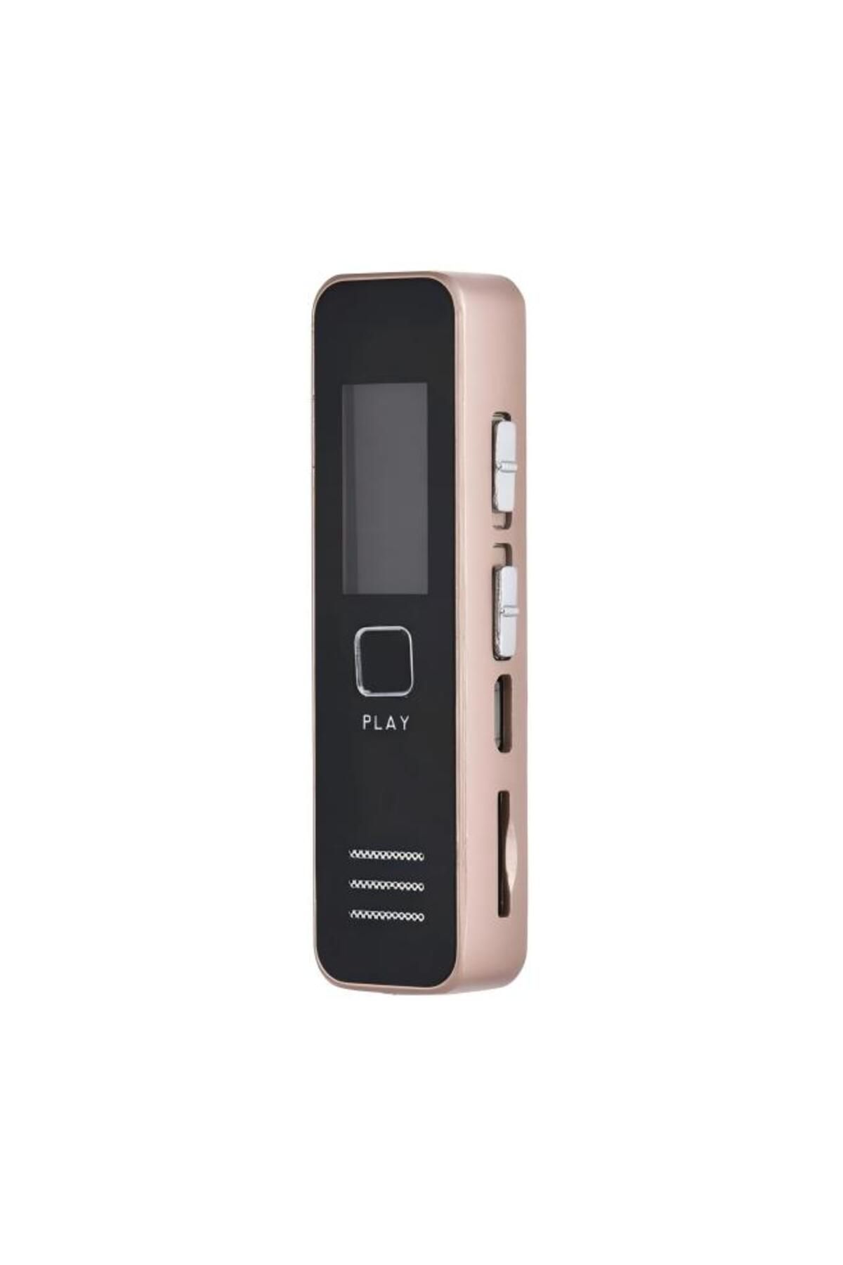 Generic-Digital Voice Recorder Audio Dictaphone MP3 Player USB Flash Disk for Meeting EABC21 Gold 3