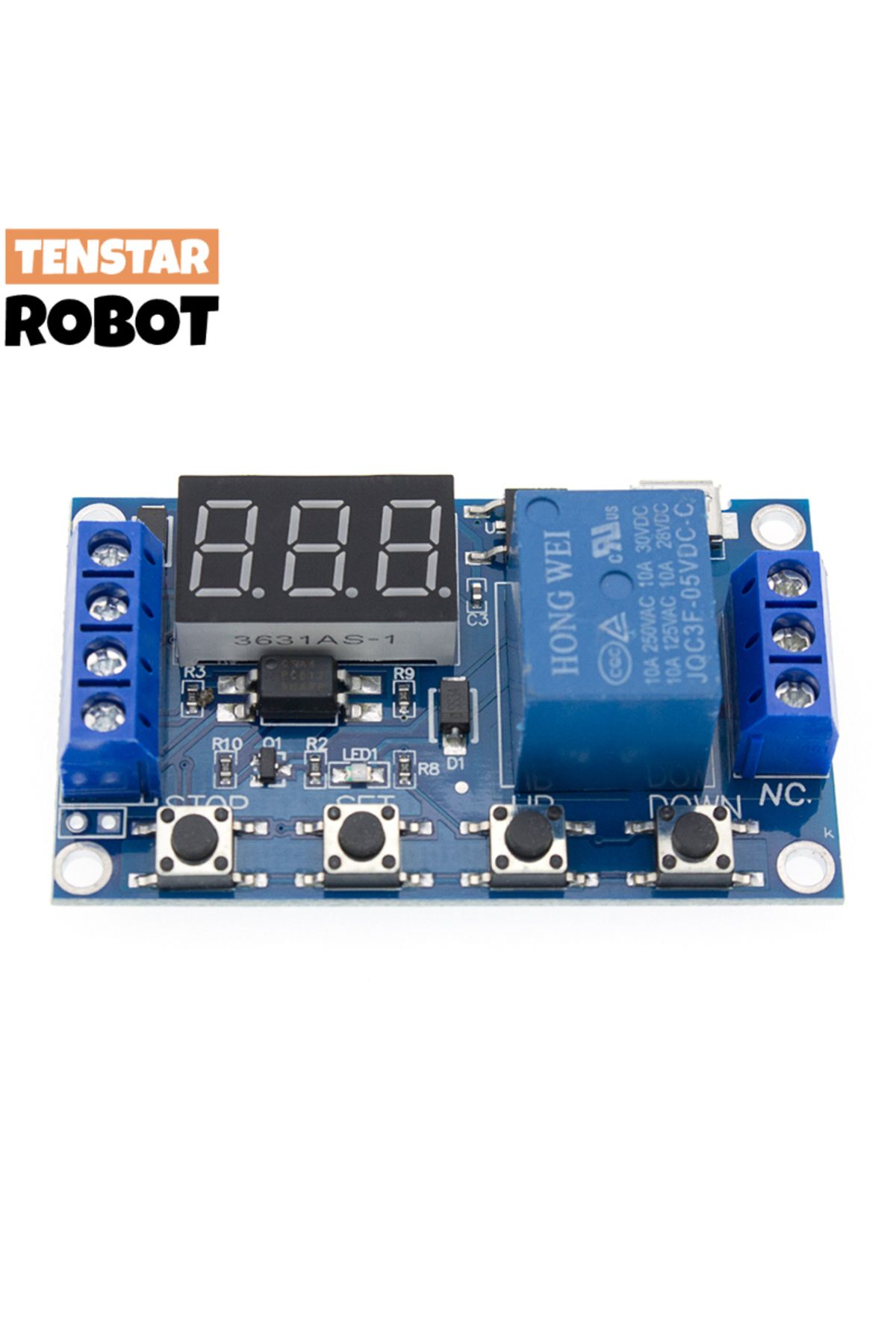 Choice-6-30V Relay Module Switch Trigger Time Delay Circuit Timer Cycle Adjustable 828 Promotion 3