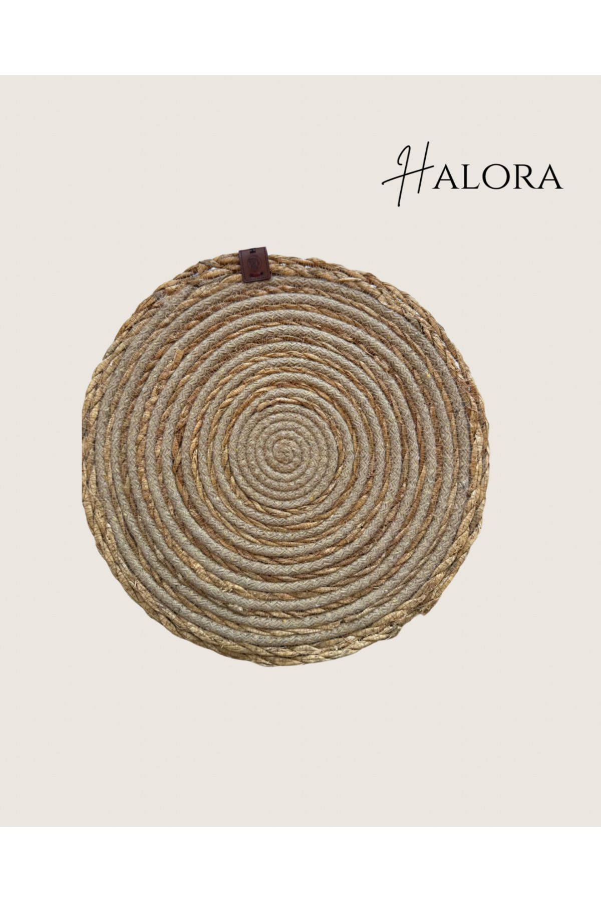 Halora El Yapımı Hasır & Halat Duvar Dekor