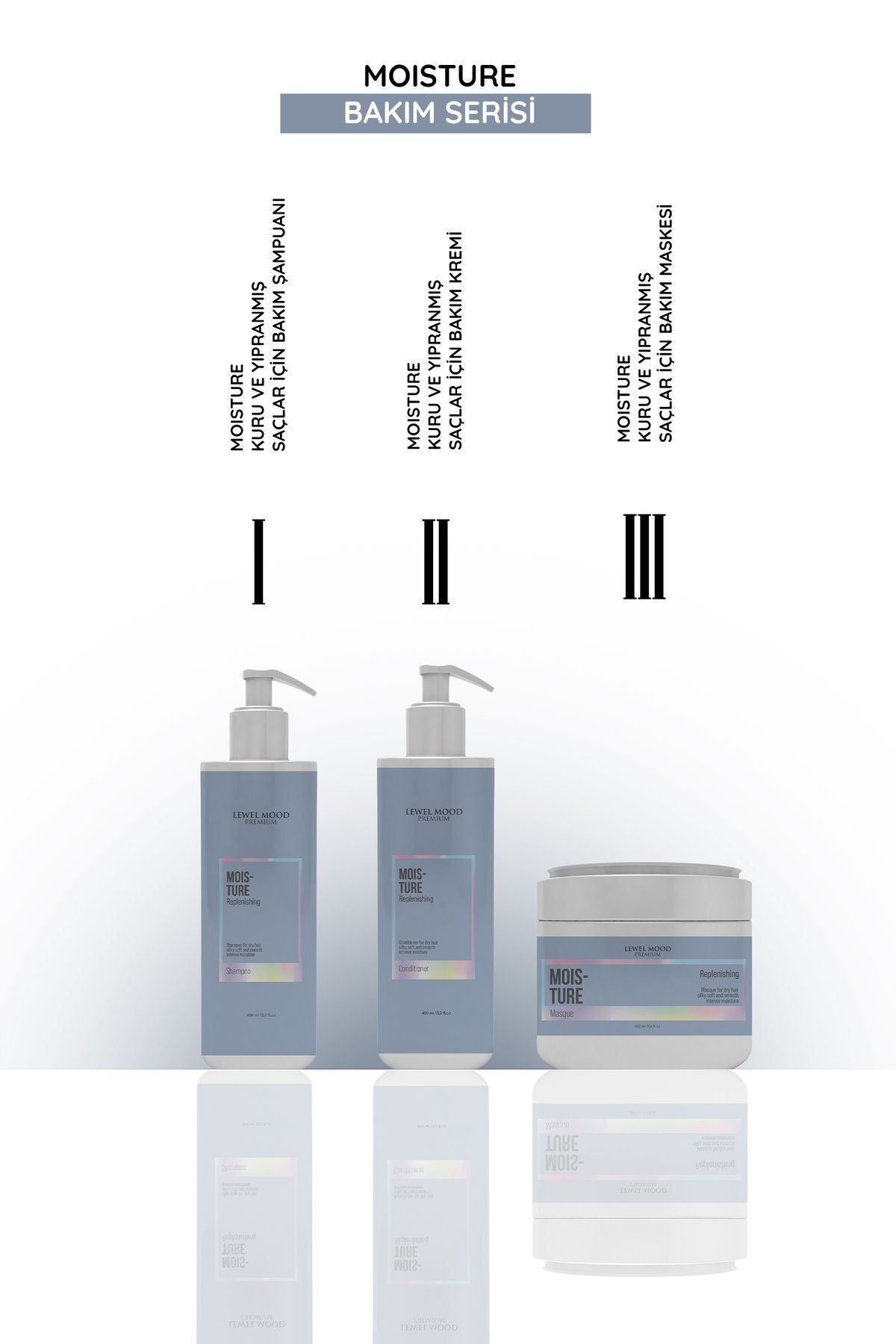 Moısture Kuru Ve Yıpranmış Saçlar İçin Nem Bakım Maskesi — Moisture Masque 350 ml — تصویر 5 از 5