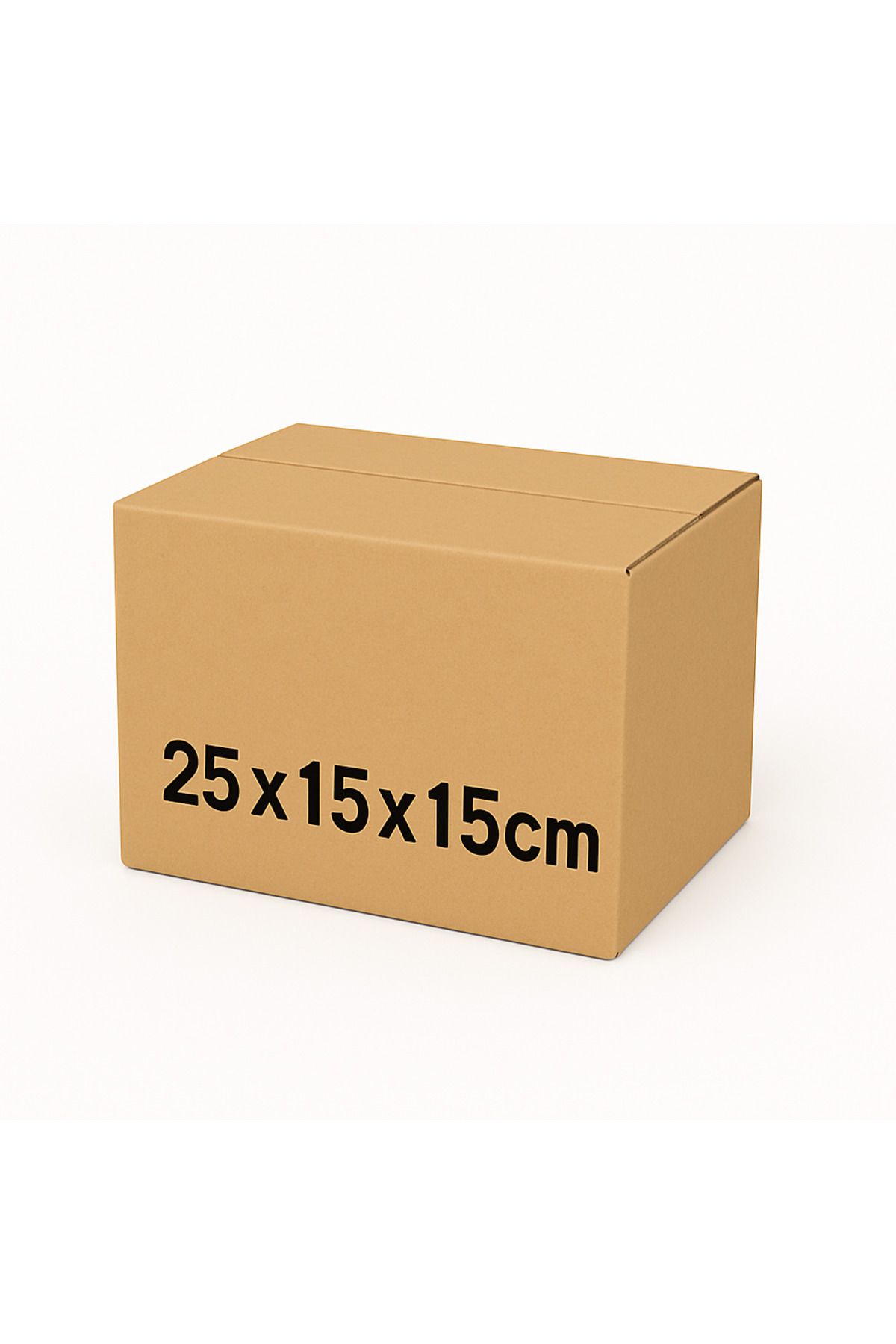 SOFT 25x15x15 Tek Oluk B Dalga Taşıma Kolisi 10'lu