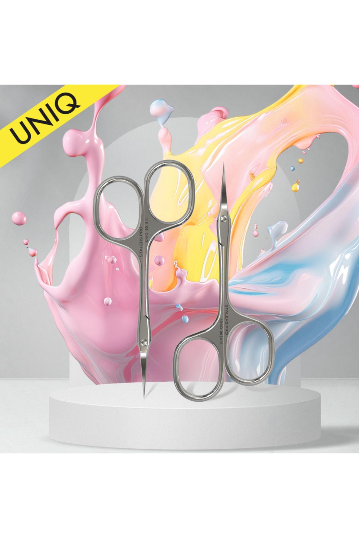 Defnail Staleks Asymmetric UNIQ 20 TYPE 4 Profesyonel Tırnak Eti Makası