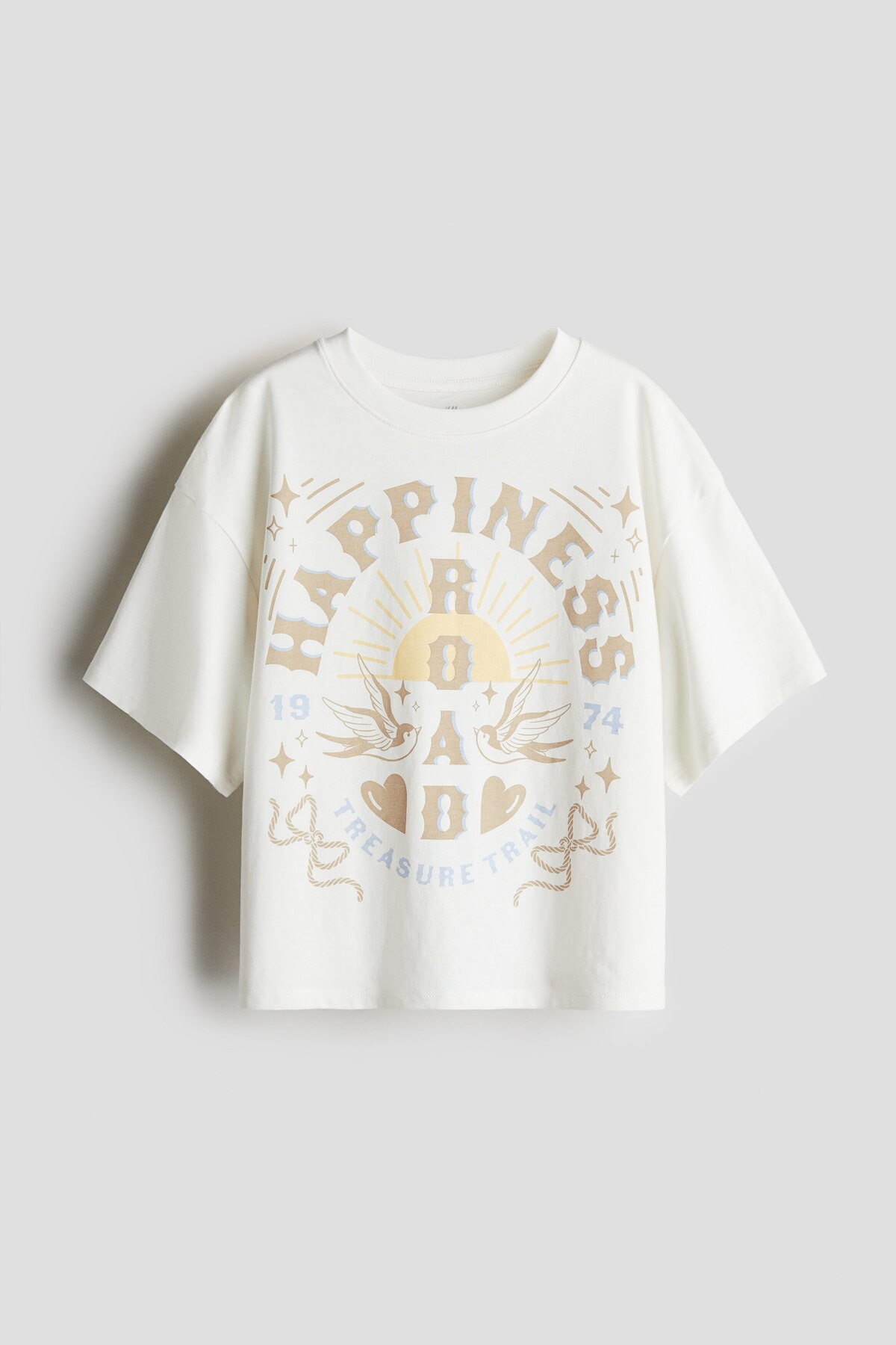 تی‌شرت نخی سایز بزرگ اچ اند ام تی شرت H&M