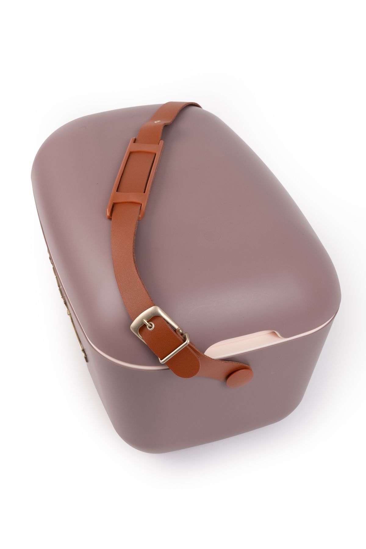 Polarbox-Polarbox® Retro Ice Box Mauve - Gold 12L 7