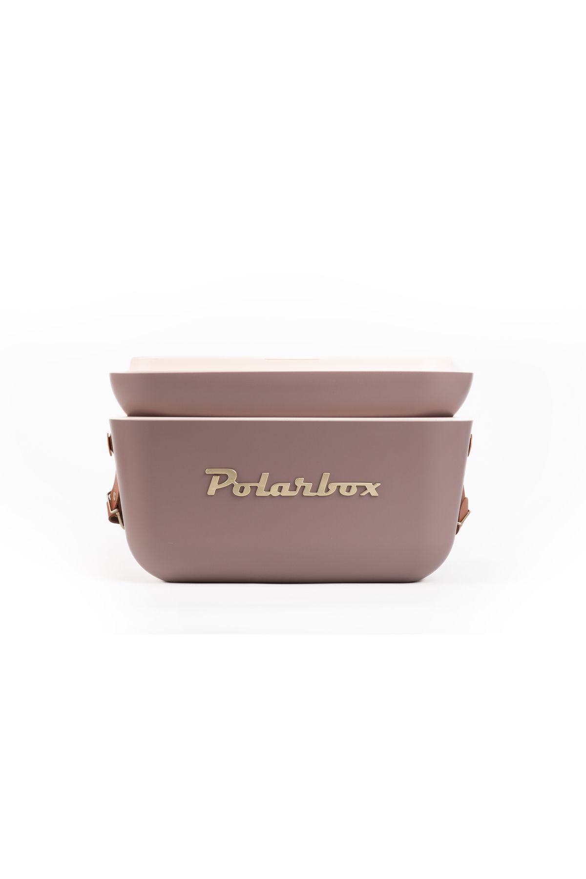 Polarbox-Polarbox® Retro Ice Box Mauve - Gold 12L 3